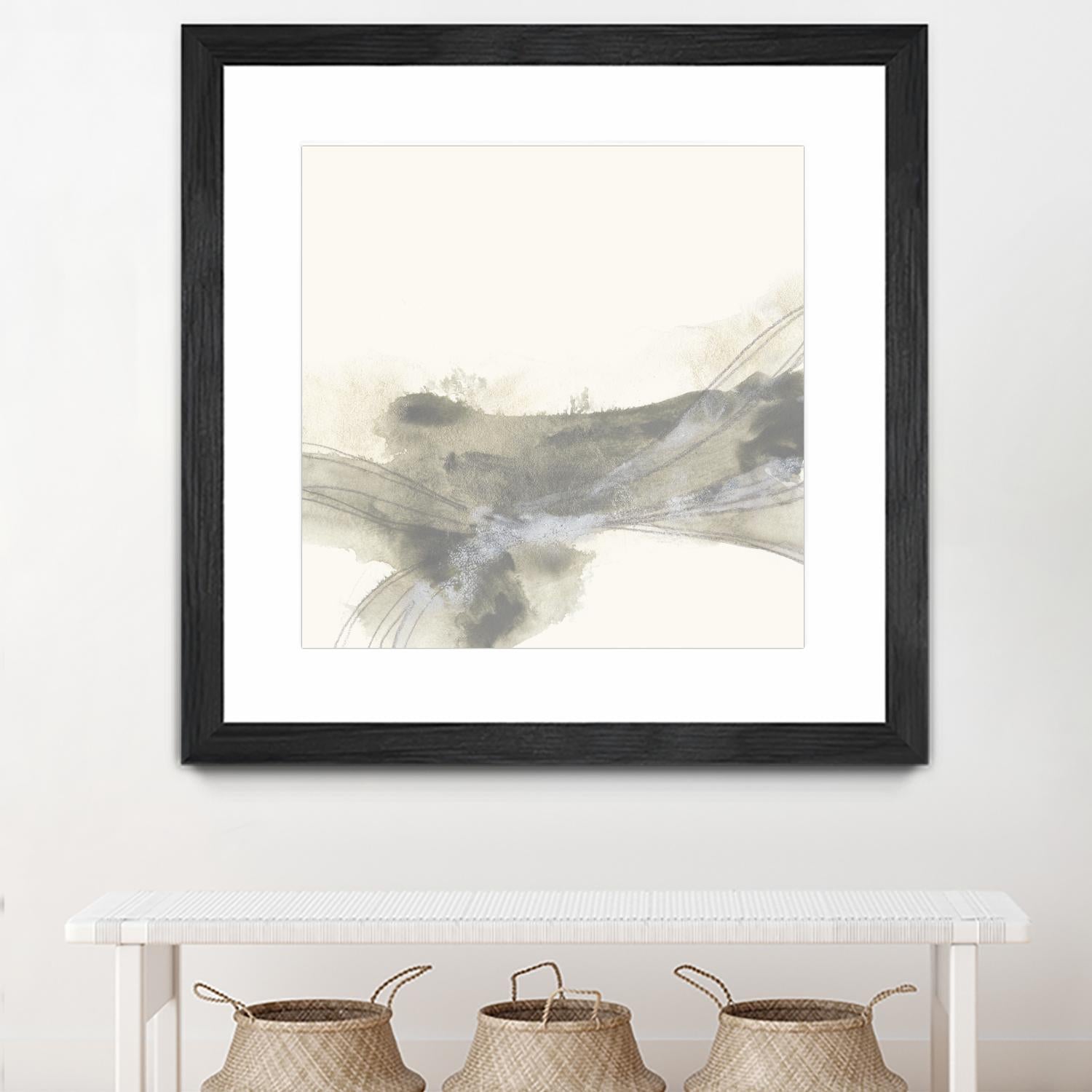 Vapor II by June Erica Vess on GIANT ART - brown abstract