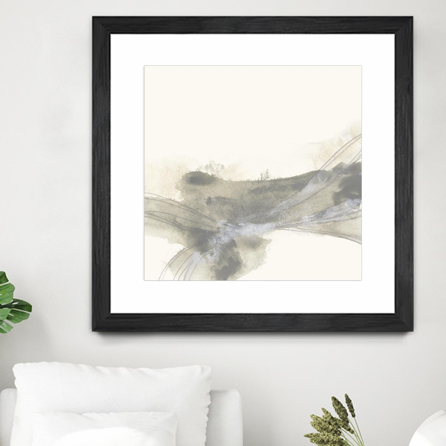 Vapor II by June Erica Vess on GIANT ART - brown abstract