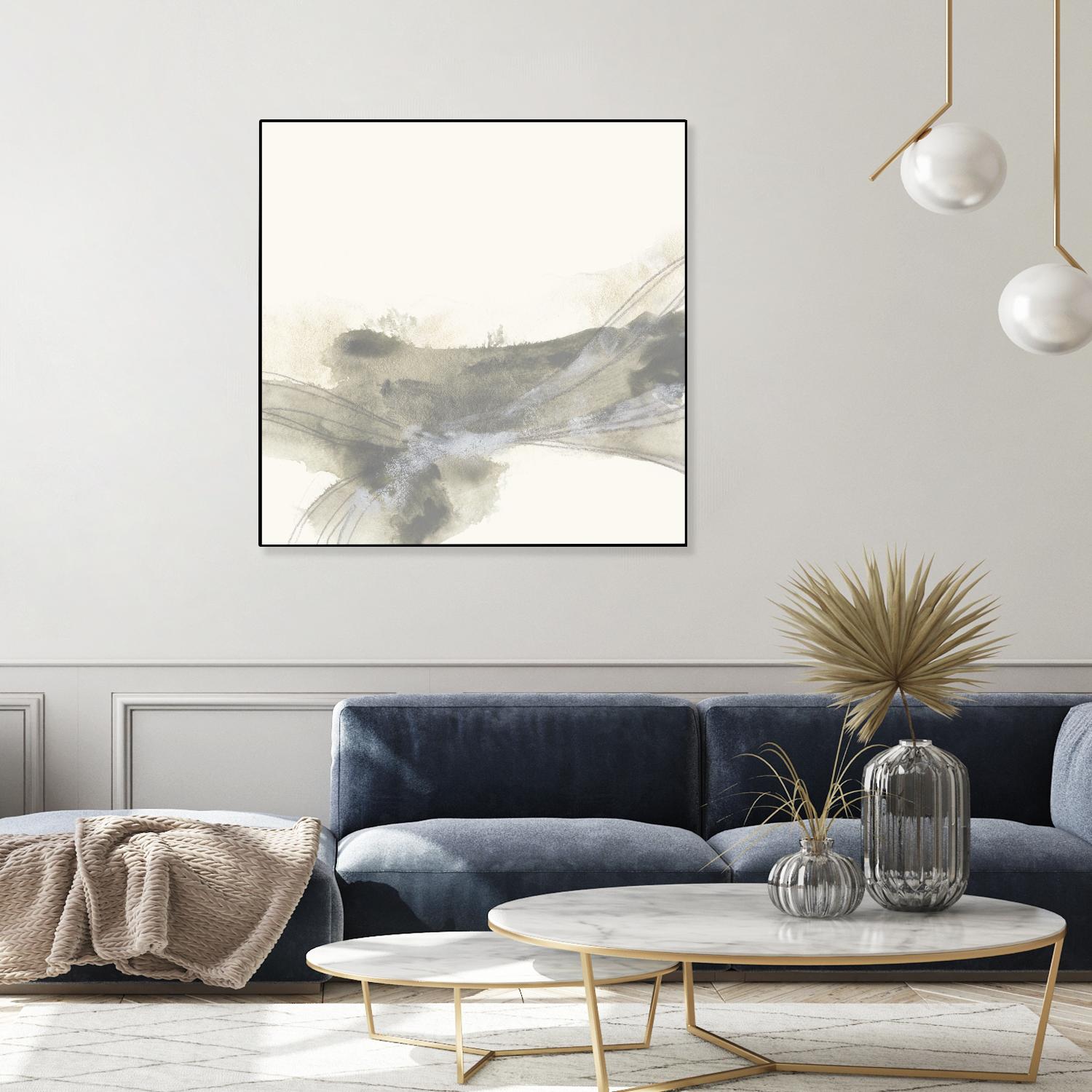 Vapor II by June Erica Vess on GIANT ART - brown abstract