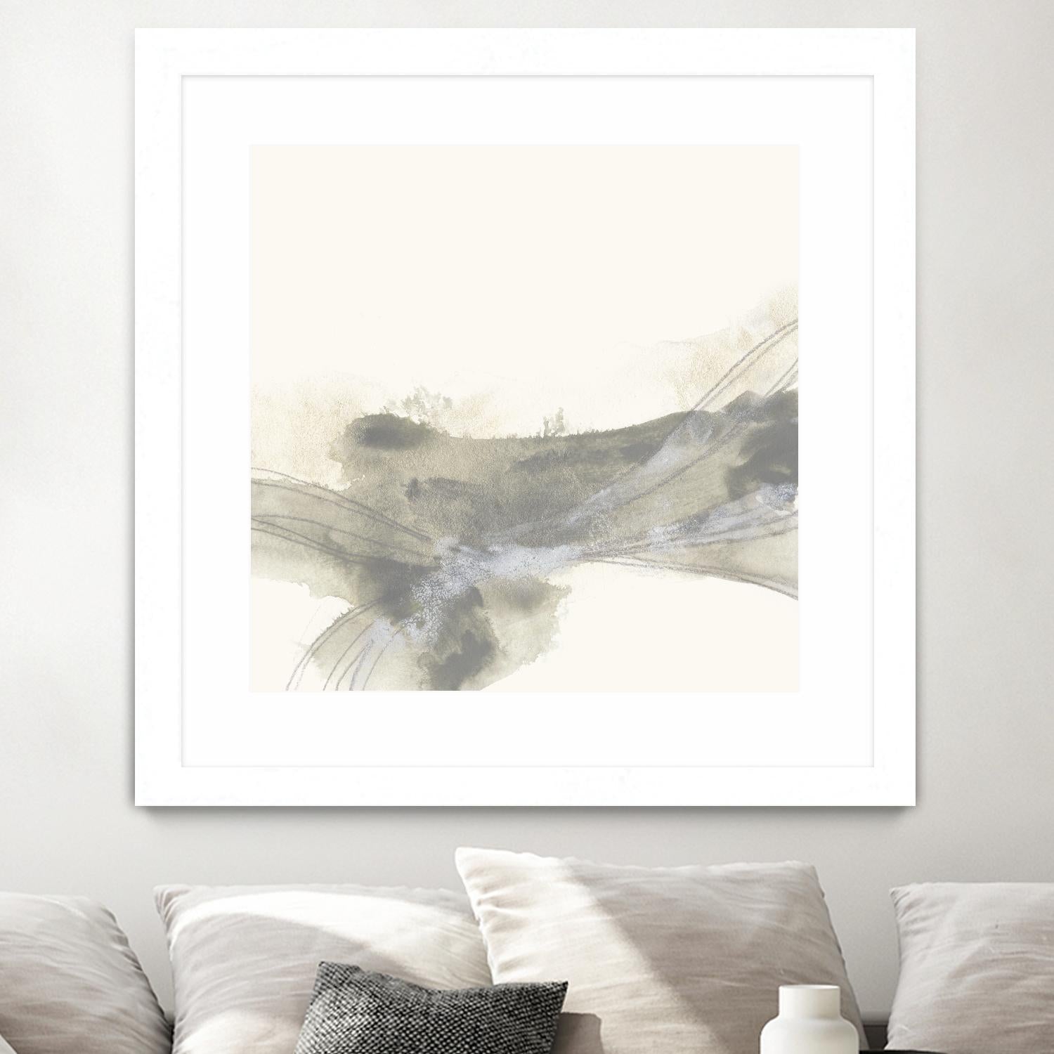 Vapor II by June Erica Vess on GIANT ART - brown abstract