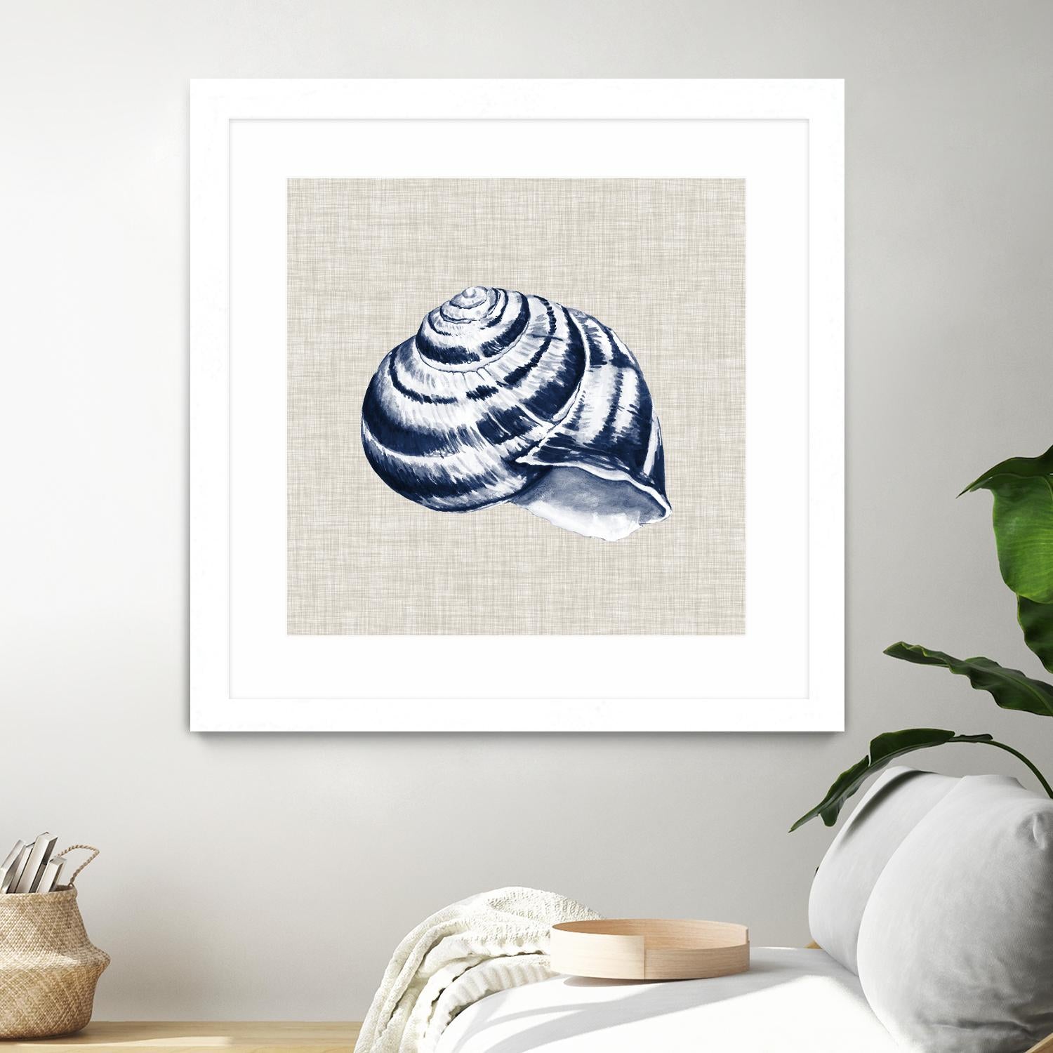 Ocean Memento I by Vision Studio on GIANT ART - blue tropical