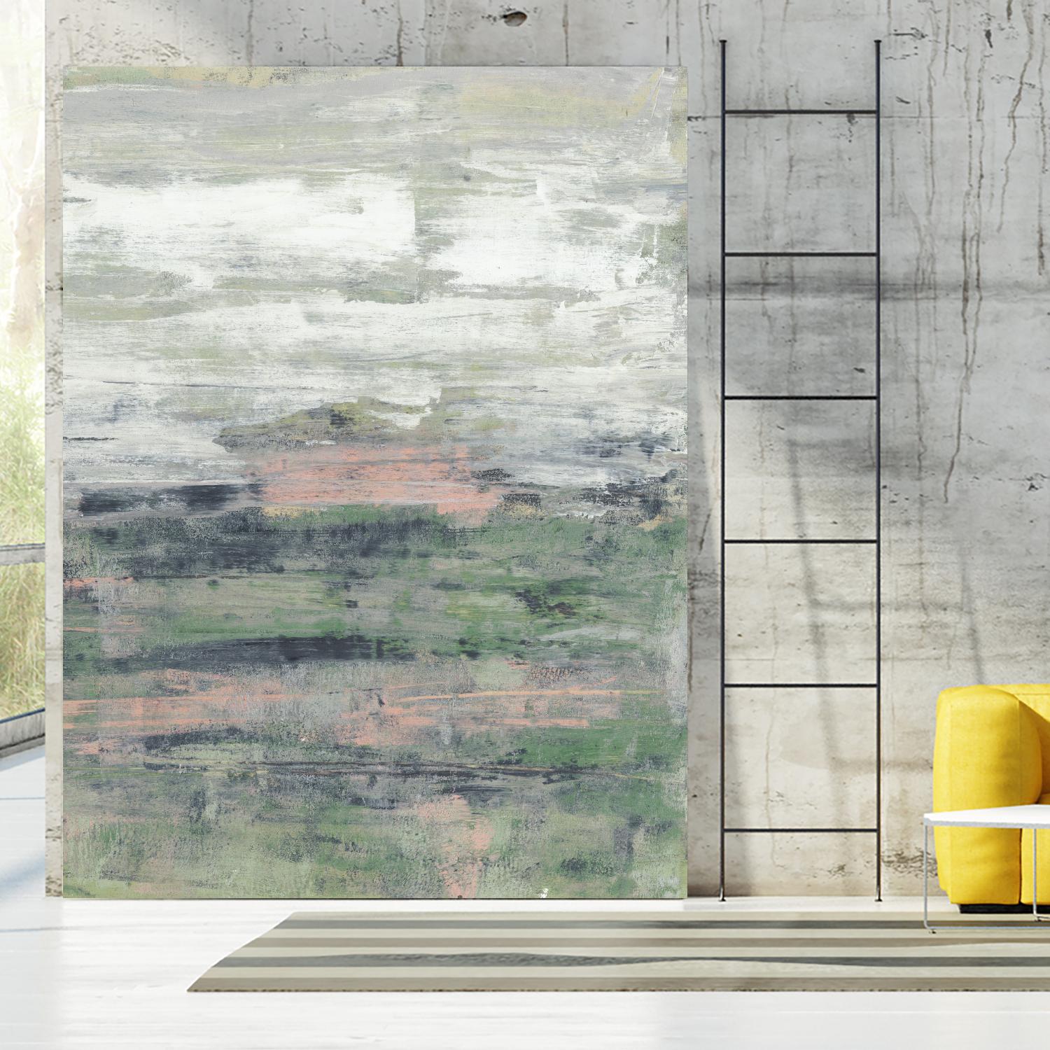 Paynes Blush II by Jennifer Goldberger on GIANT ART - abstract