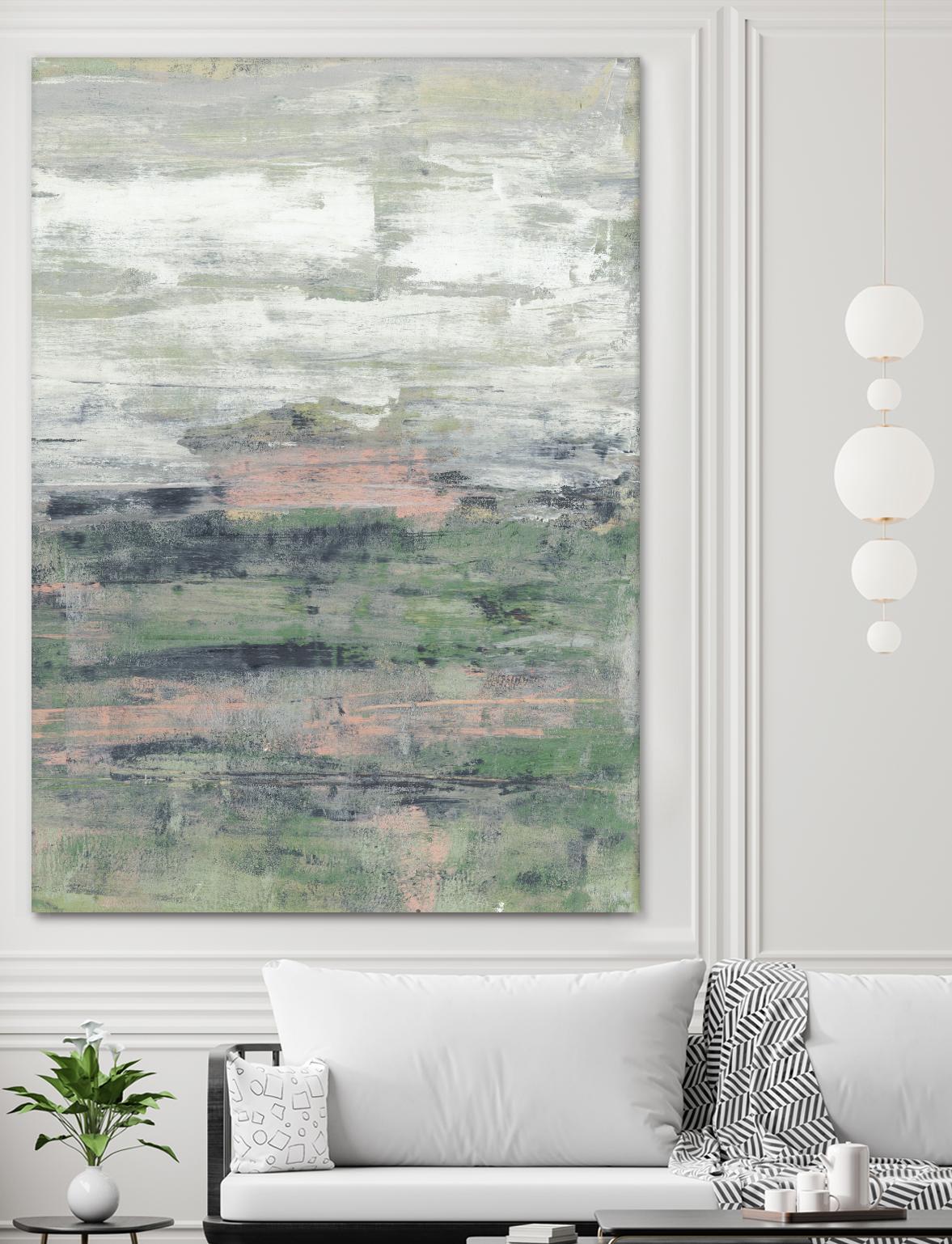 Paynes Blush II by Jennifer Goldberger on GIANT ART - abstract