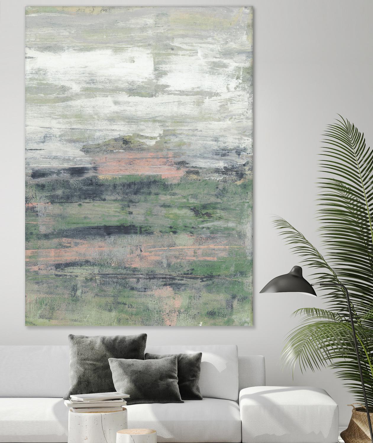 Paynes Blush II by Jennifer Goldberger on GIANT ART - abstract