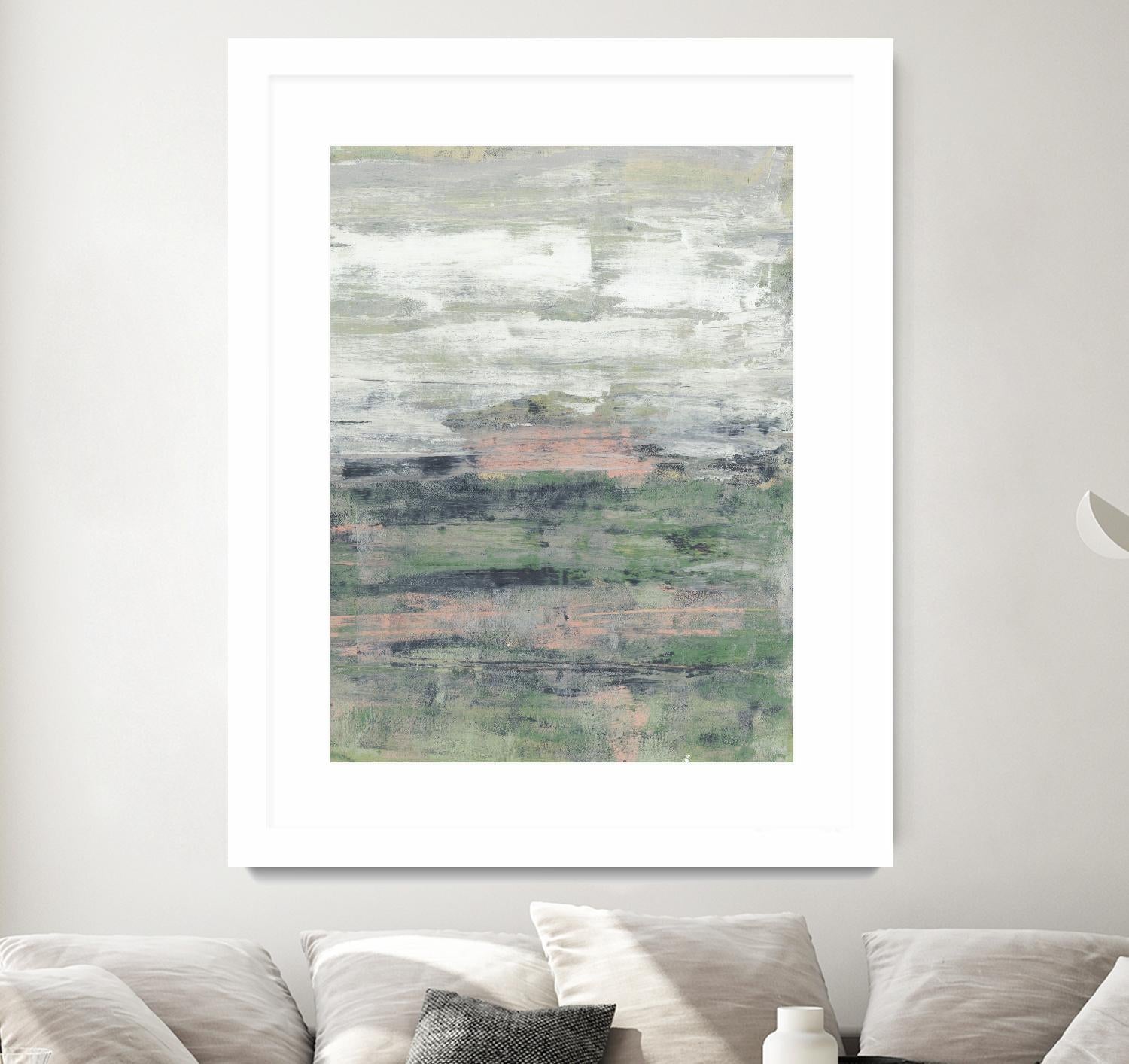 Paynes Blush II by Jennifer Goldberger on GIANT ART - abstract