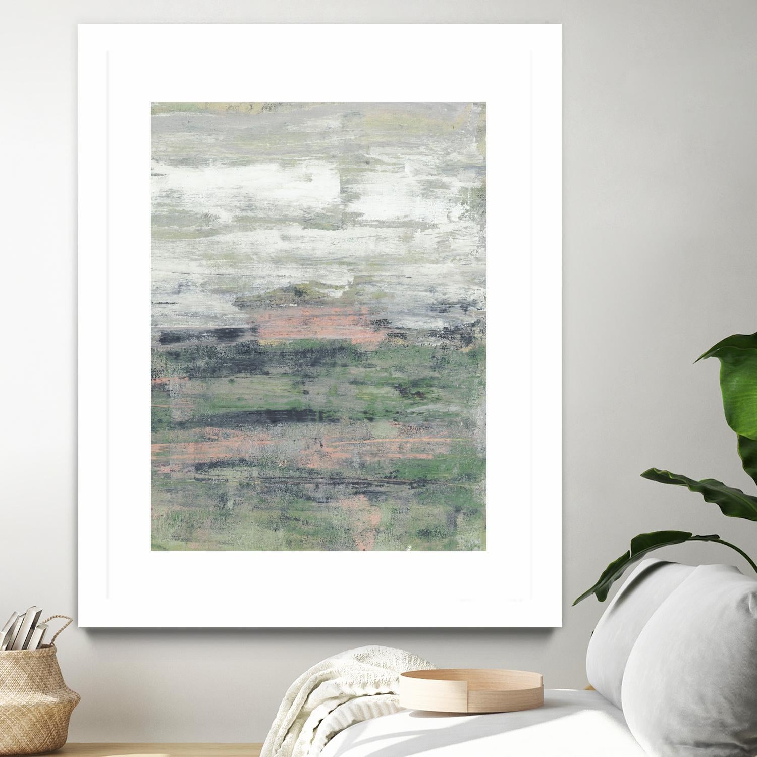 Paynes Blush II by Jennifer Goldberger on GIANT ART - abstract