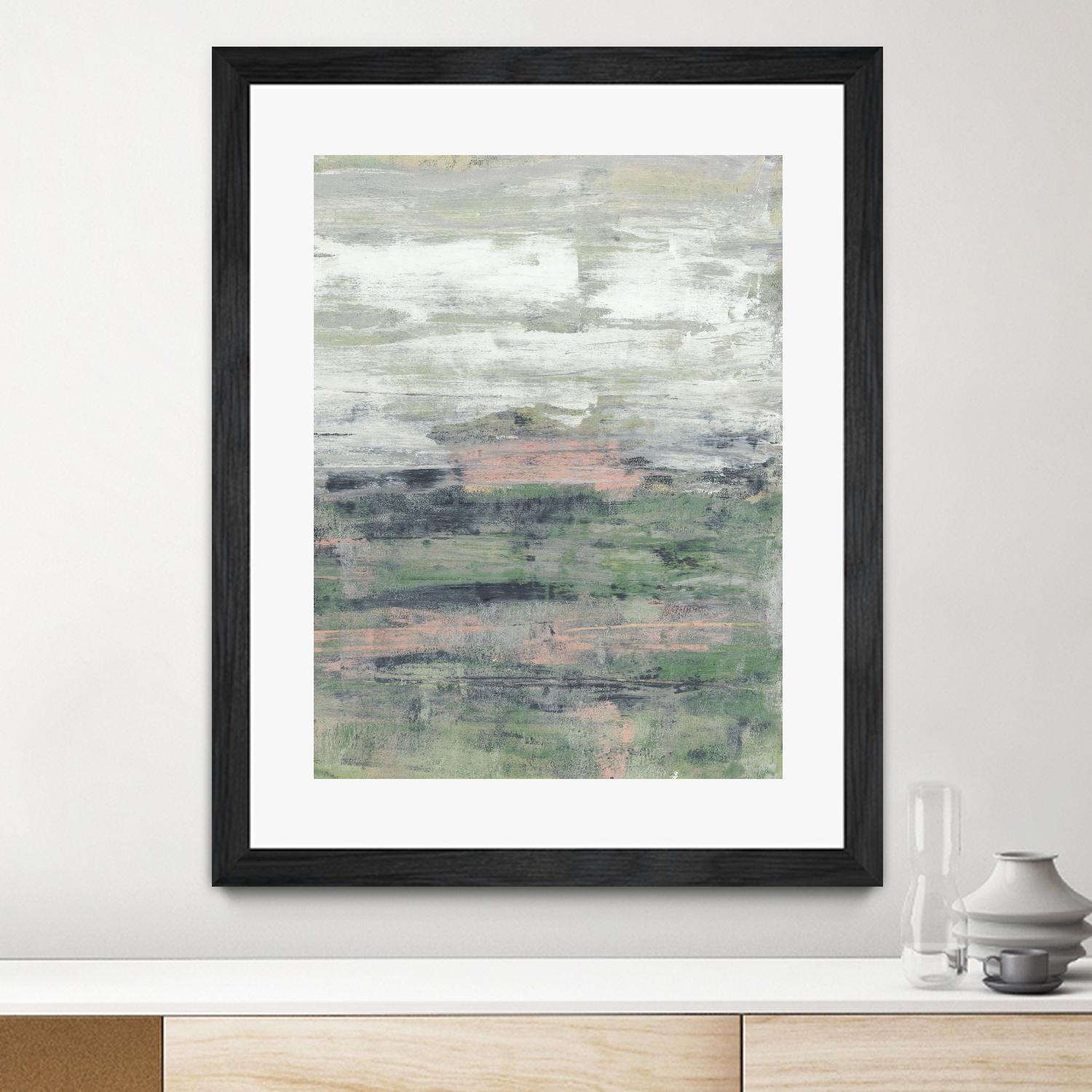 Paynes Blush II by Jennifer Goldberger on GIANT ART - abstract