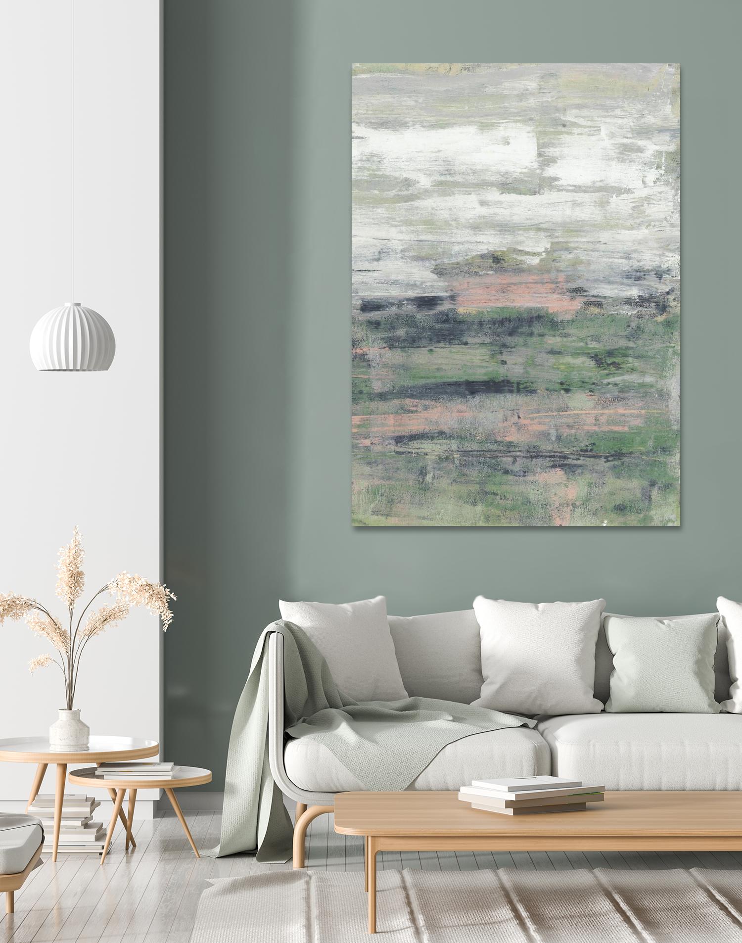 Paynes Blush II by Jennifer Goldberger on GIANT ART - abstract