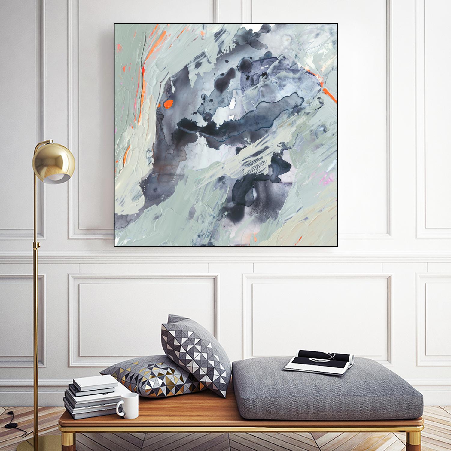 Polyphonic Sea I by Victoria Borges on GIANT ART - abstract