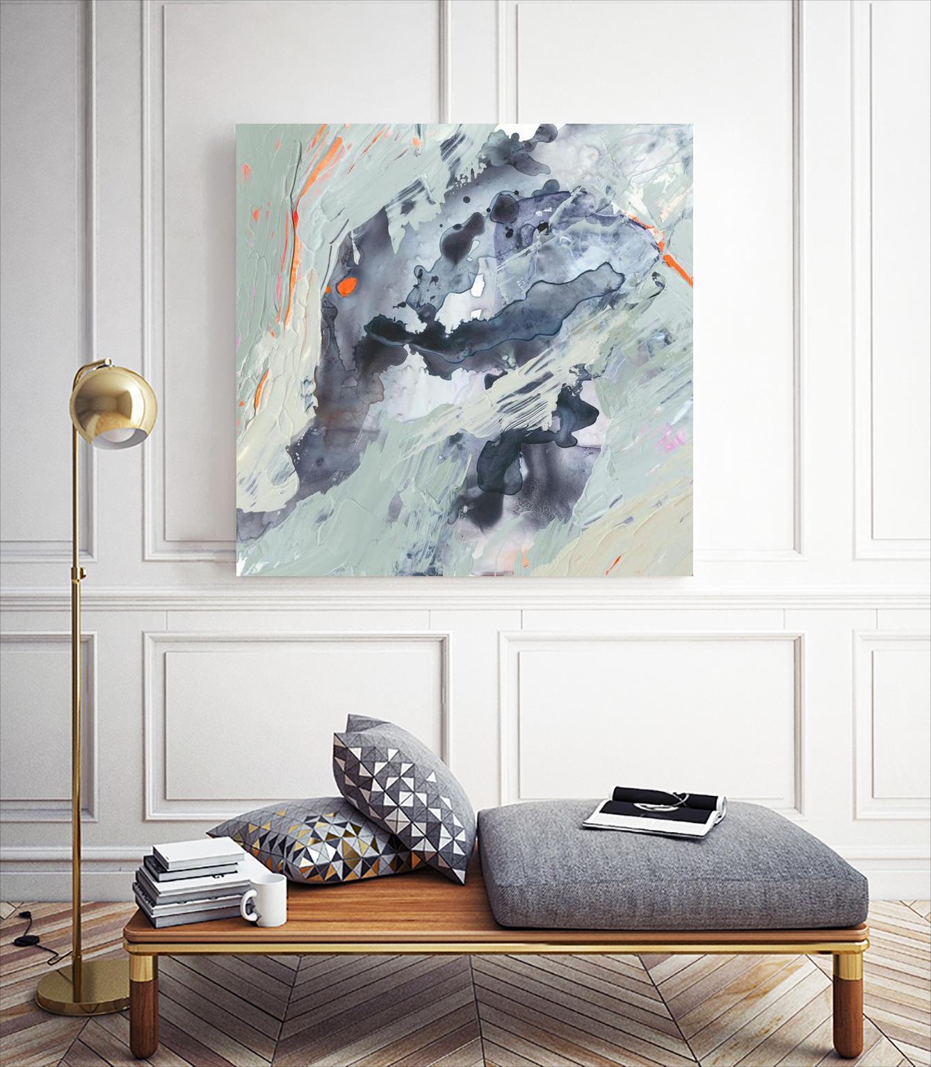 Polyphonic Sea I by Victoria Borges on GIANT ART - abstract