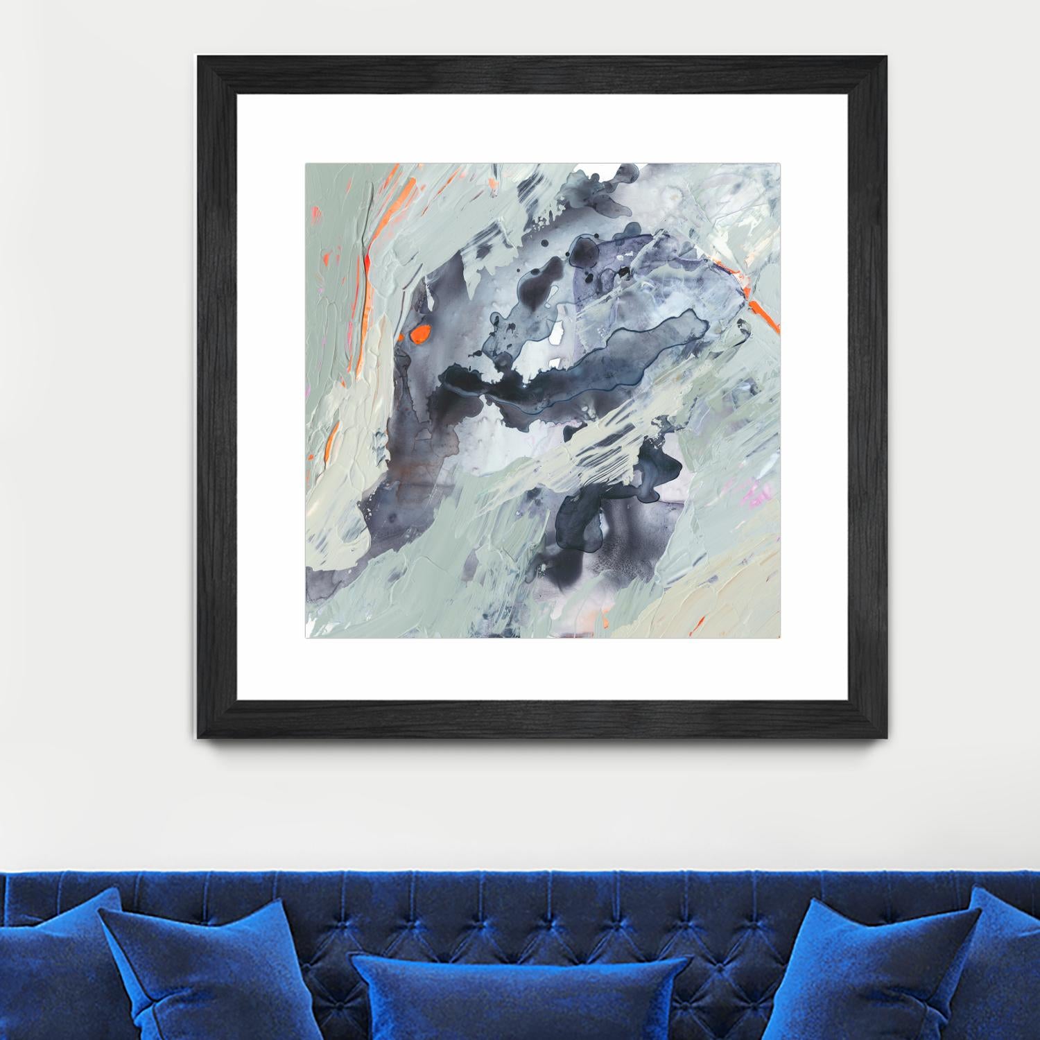 Polyphonic Sea I by Victoria Borges on GIANT ART - abstract