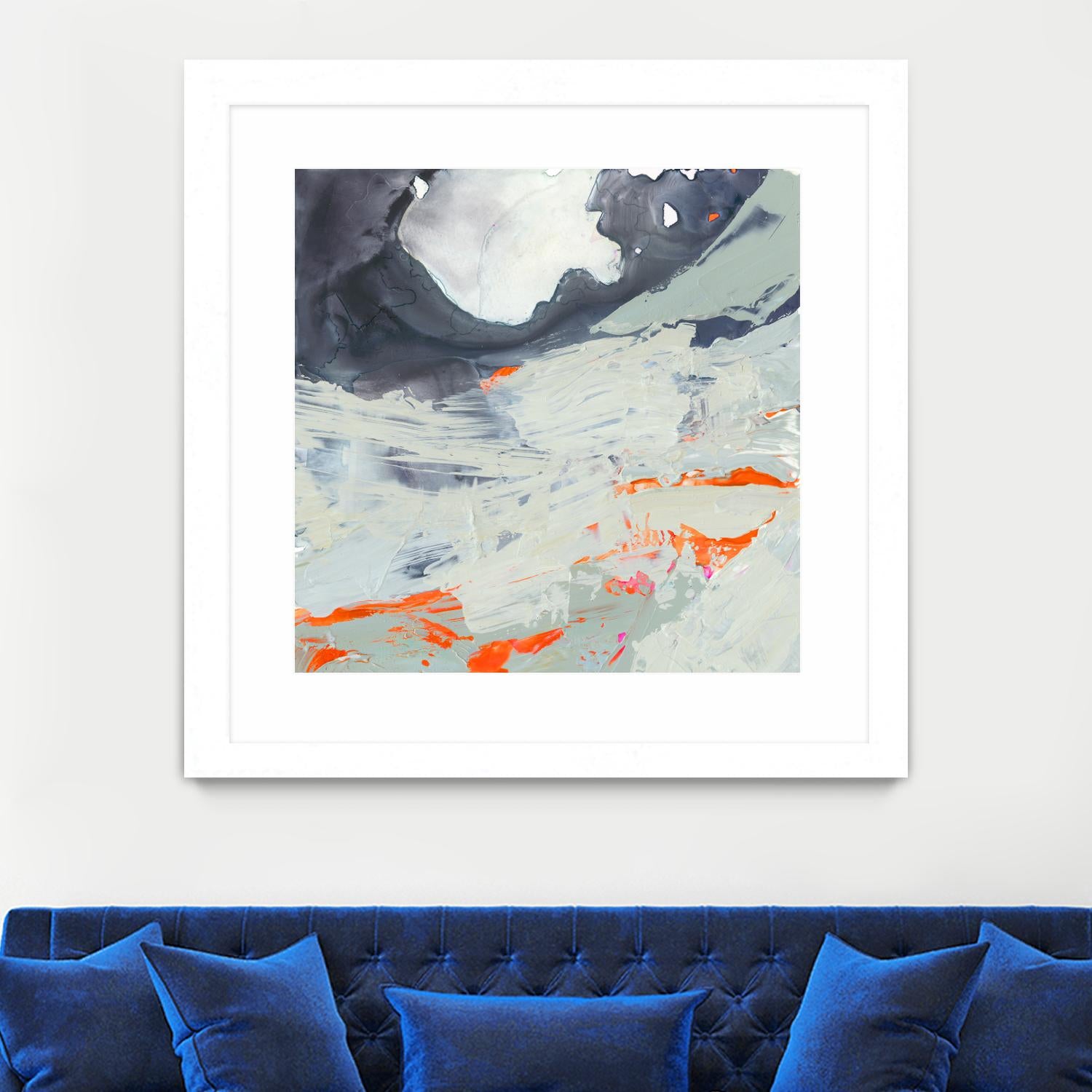 Polyphonic Sea II by Victoria Borges on GIANT ART - abstract