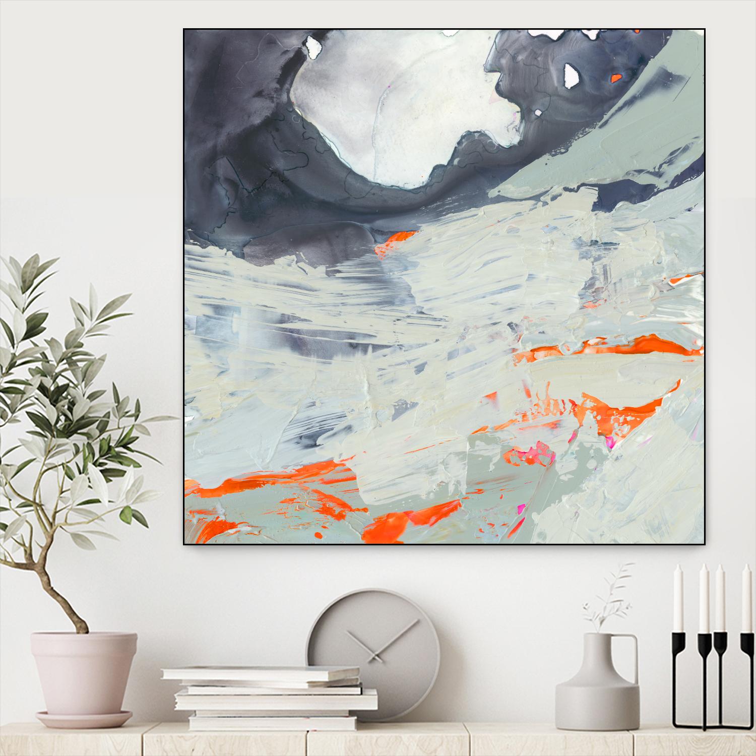 Polyphonic Sea II by Victoria Borges on GIANT ART - abstract