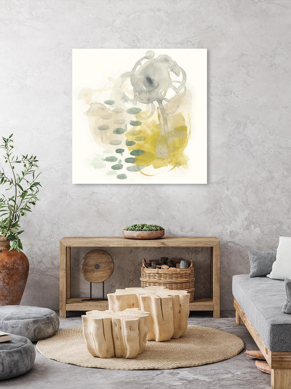Apex Formula III by June Erica Vess on GIANT ART - yellow abstract