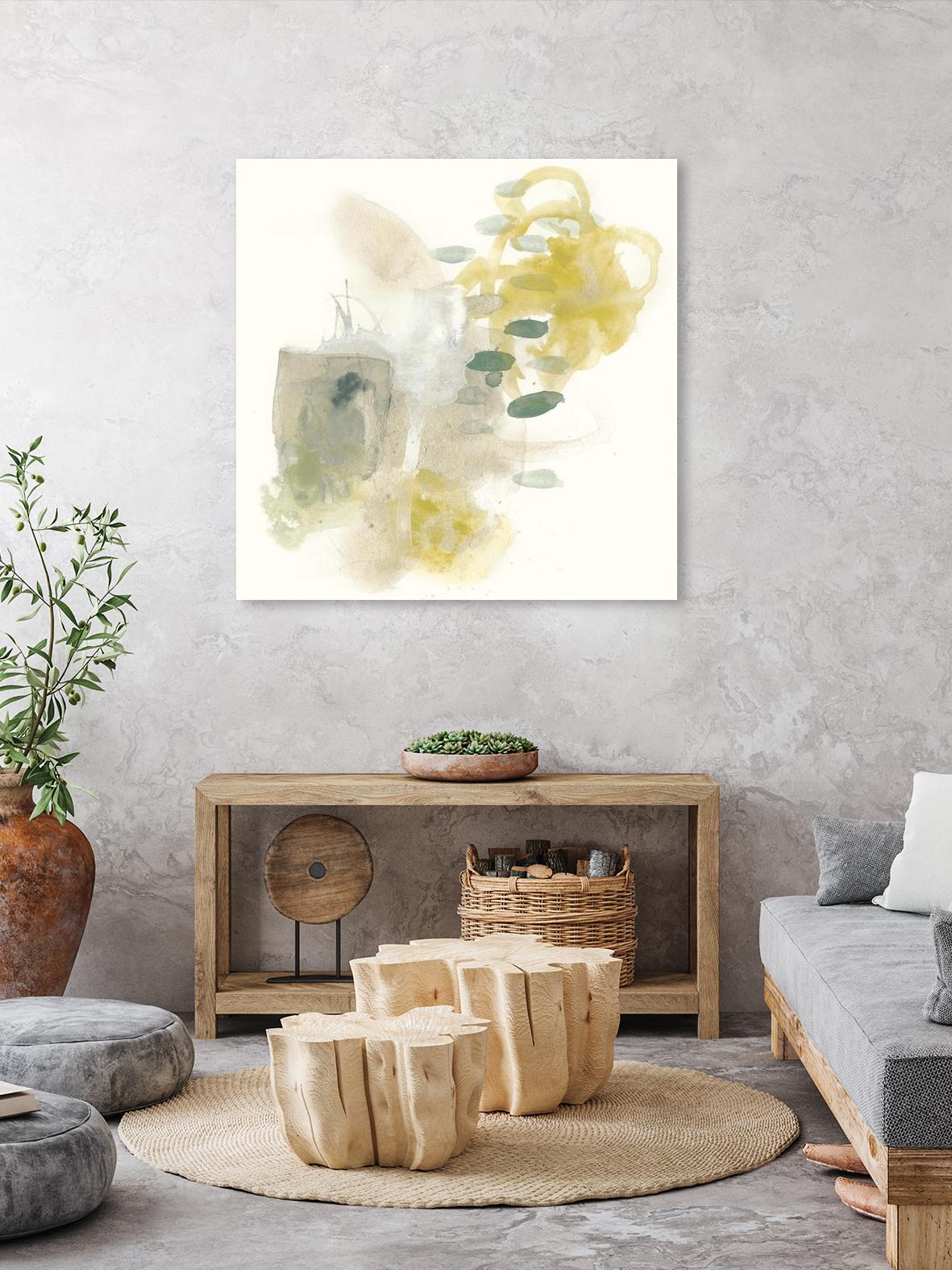 Apex Formula IV by June Erica Vess on GIANT ART - yellow abstract
