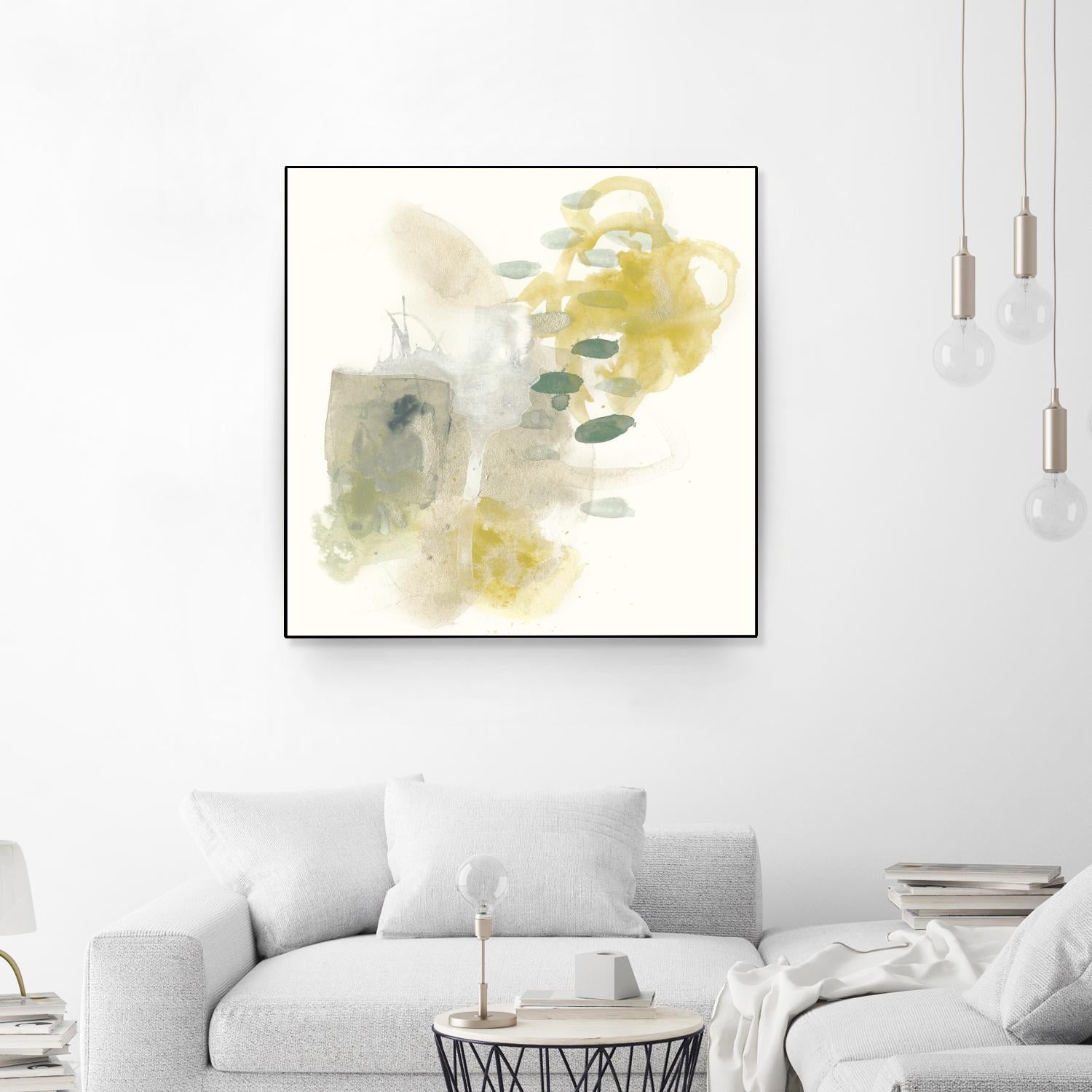 Apex Formula IV by June Erica Vess on GIANT ART - yellow abstract