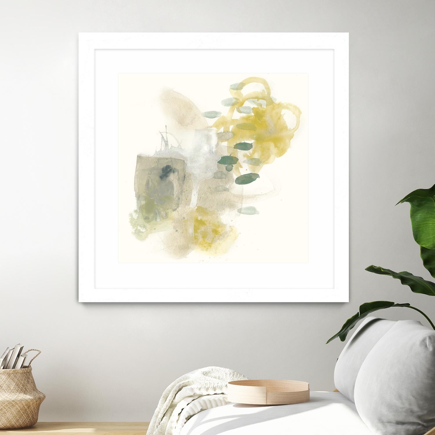 Apex Formula IV by June Erica Vess on GIANT ART - yellow abstract