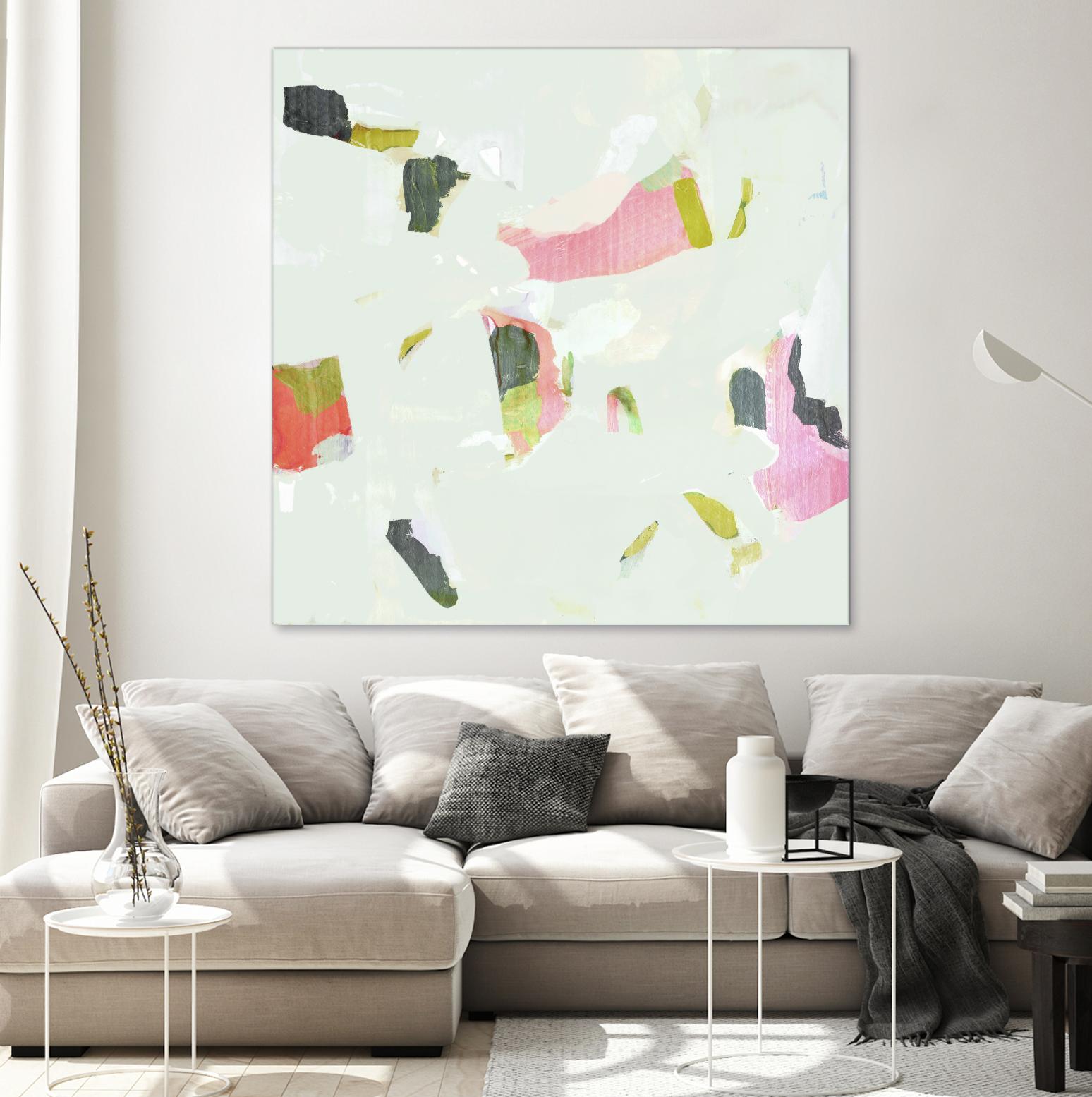 Olive Scatter II by Victoria Borges on GIANT ART - abstract