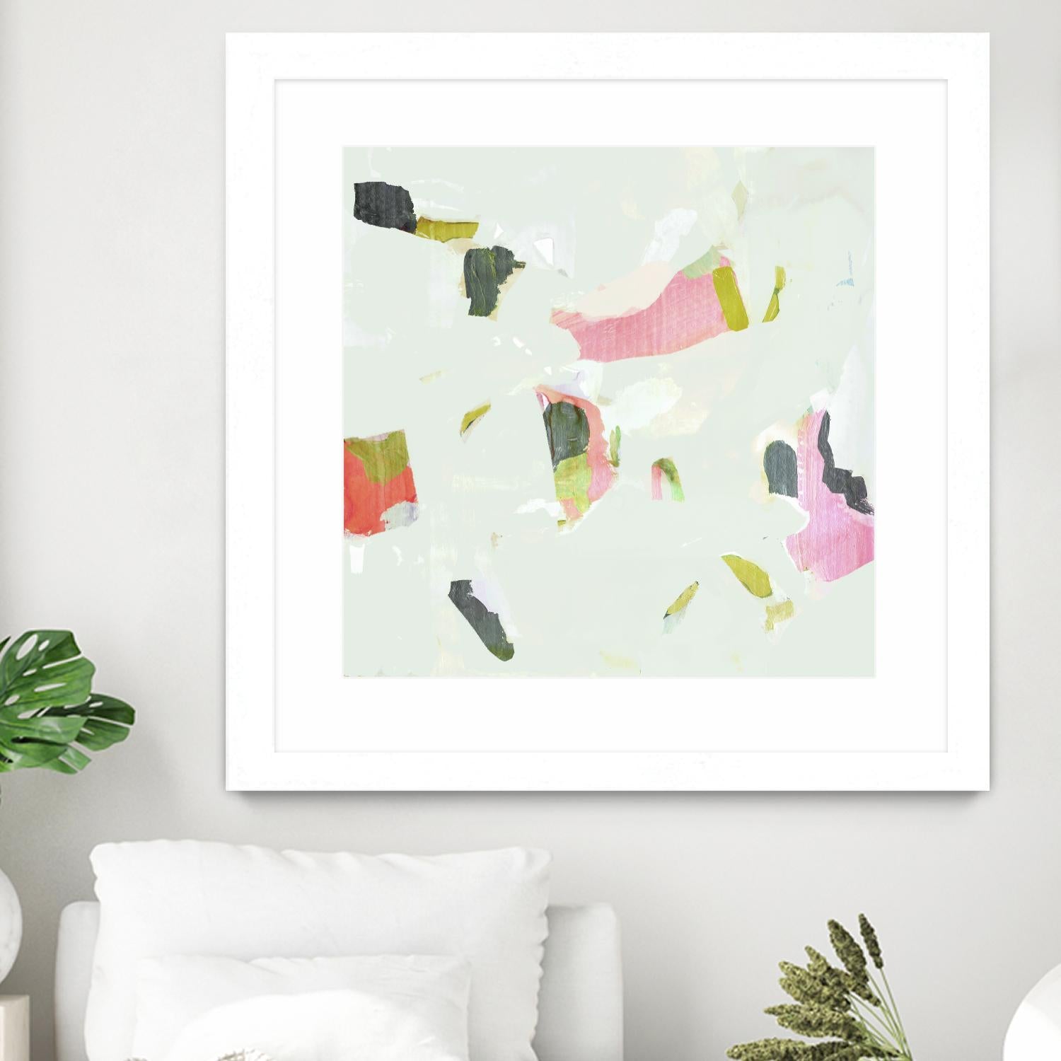 Olive Scatter II by Victoria Borges on GIANT ART - abstract