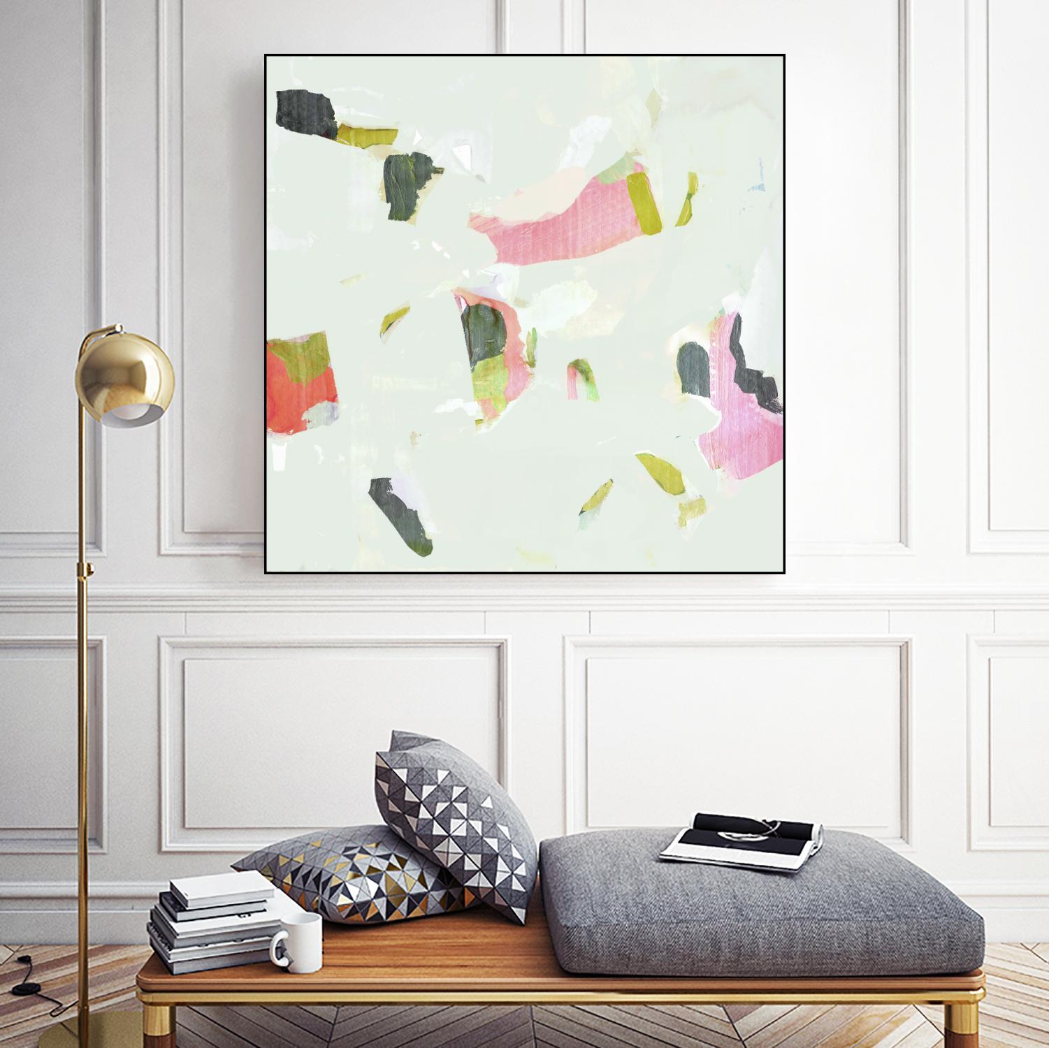 Olive Scatter II by Victoria Borges on GIANT ART - abstract