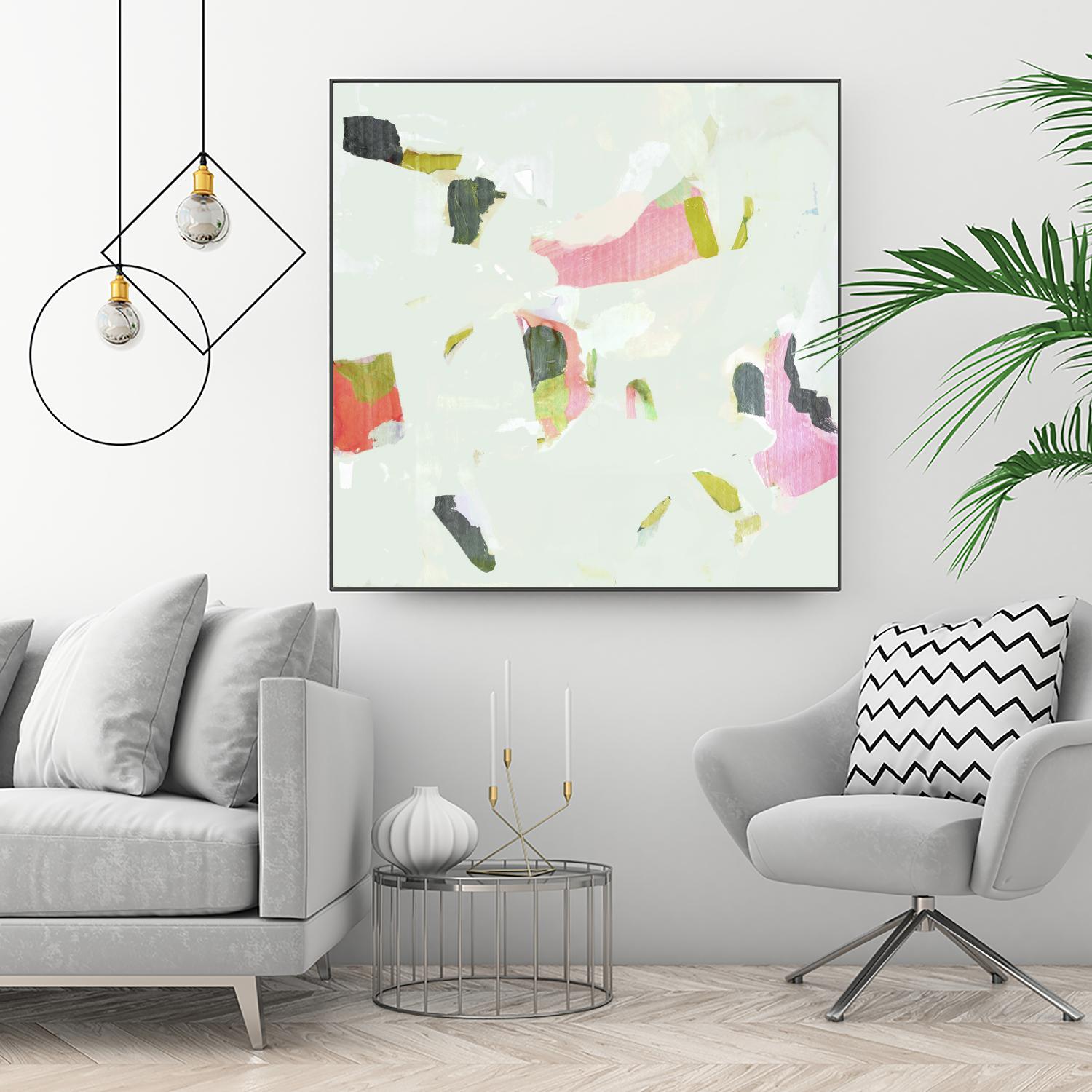 Olive Scatter II by Victoria Borges on GIANT ART - abstract