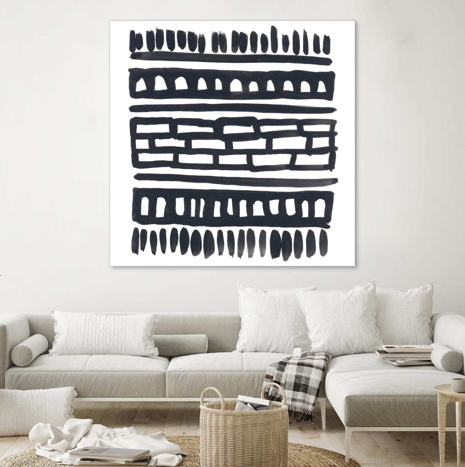 Weft III by June Erica Vess on GIANT ART - black abstract