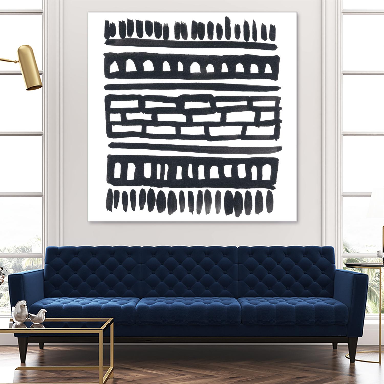 Weft III by June Erica Vess on GIANT ART - black abstract