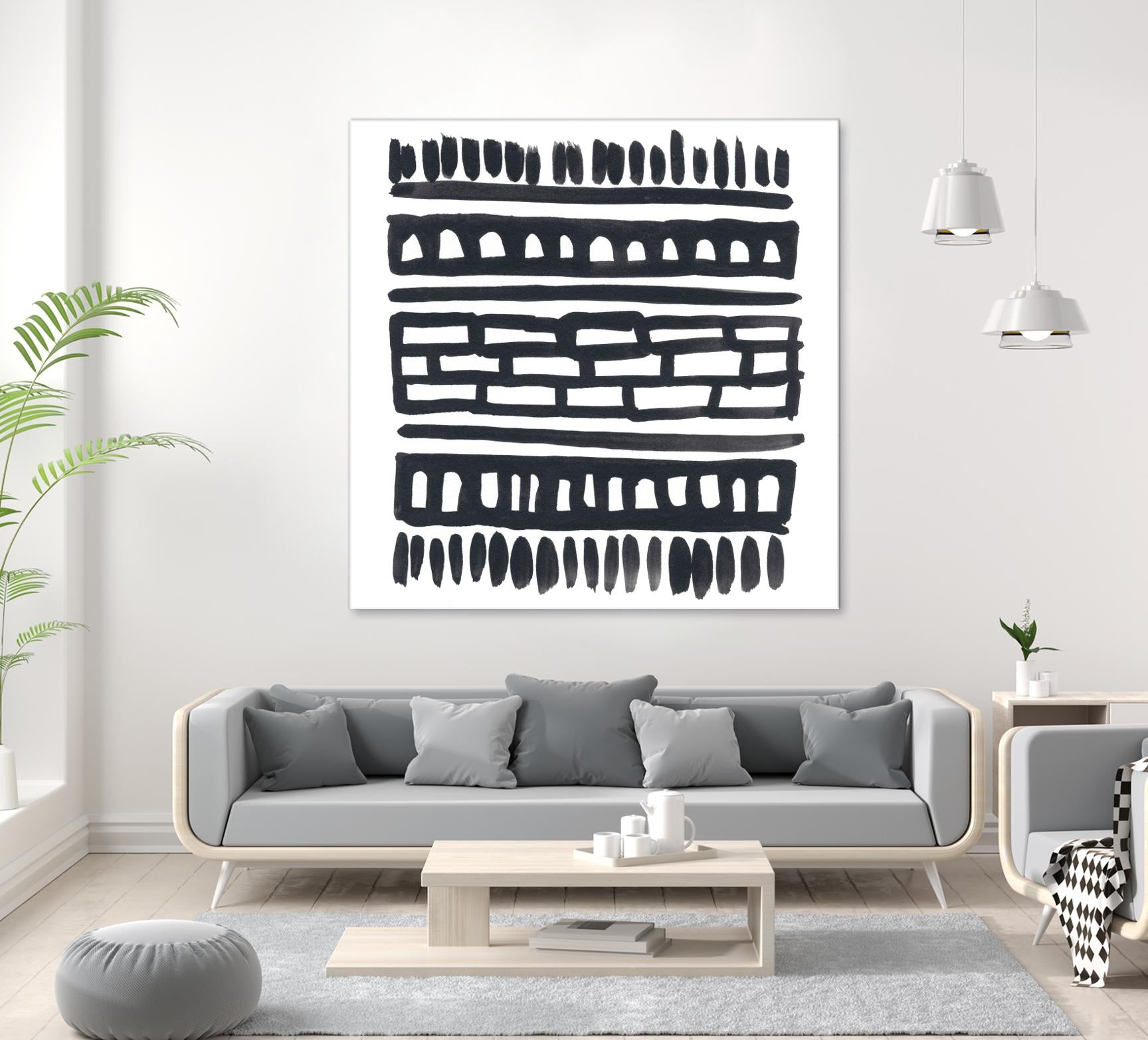 Weft III by June Erica Vess on GIANT ART - black abstract