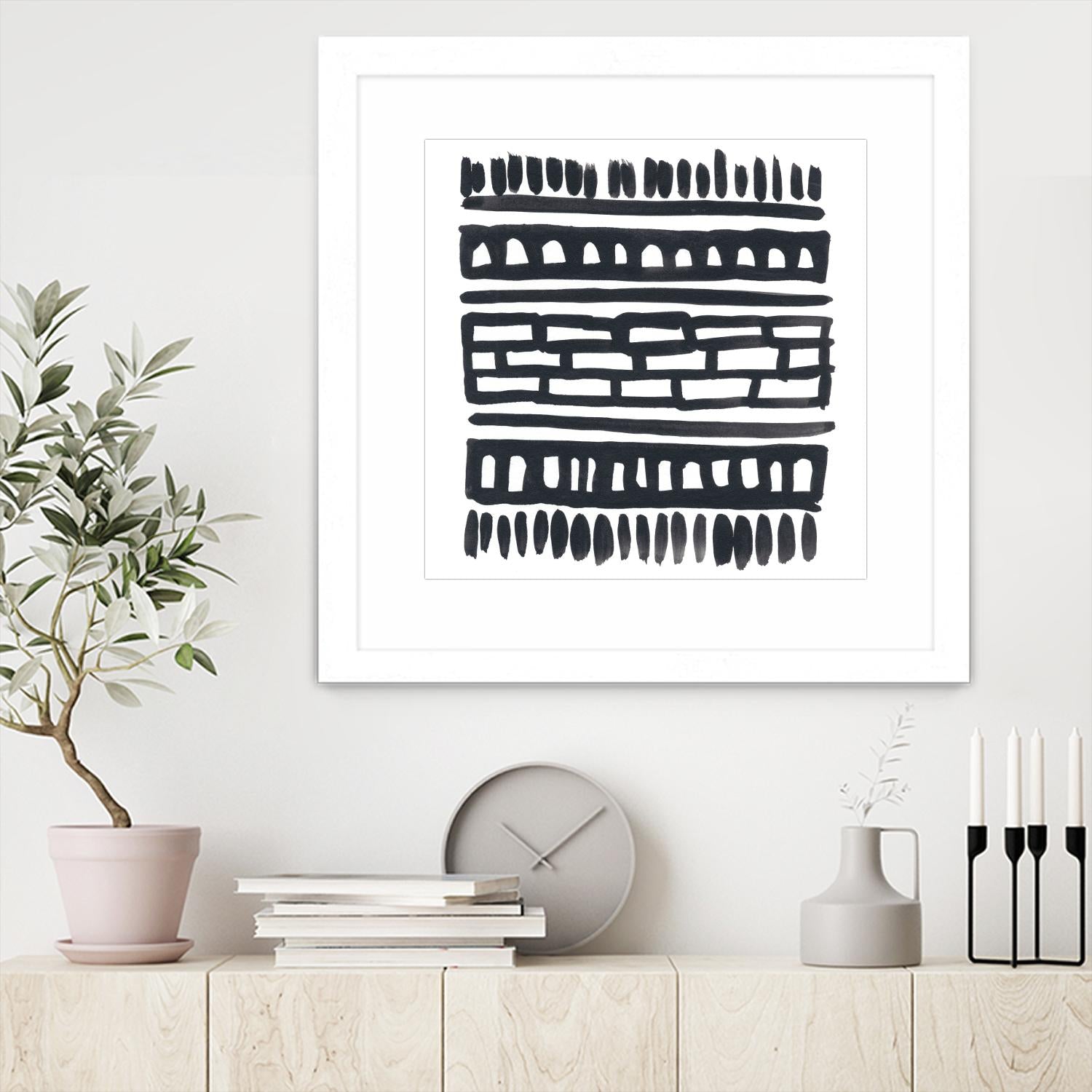 Weft III by June Erica Vess on GIANT ART - black abstract