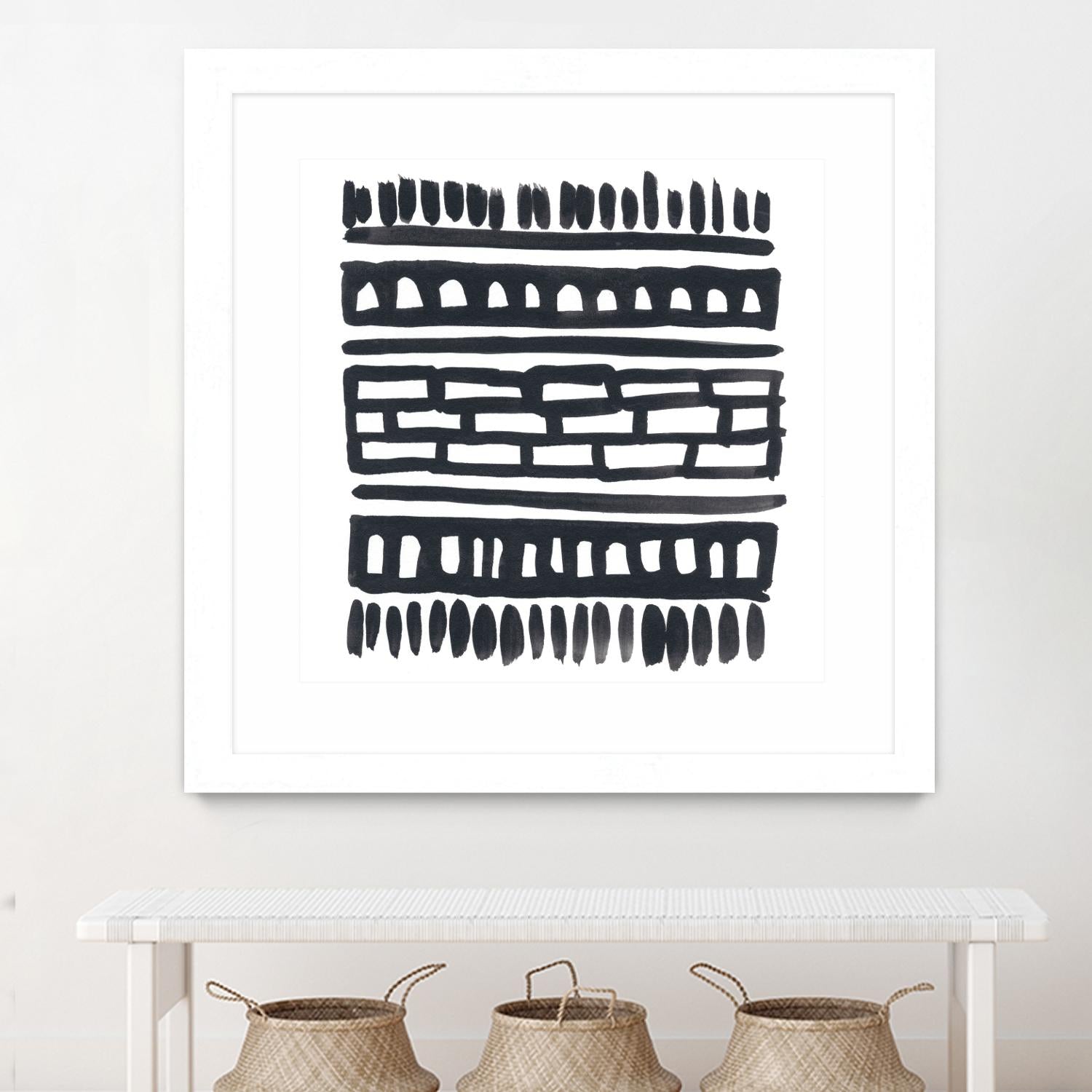 Weft III by June Erica Vess on GIANT ART - black abstract