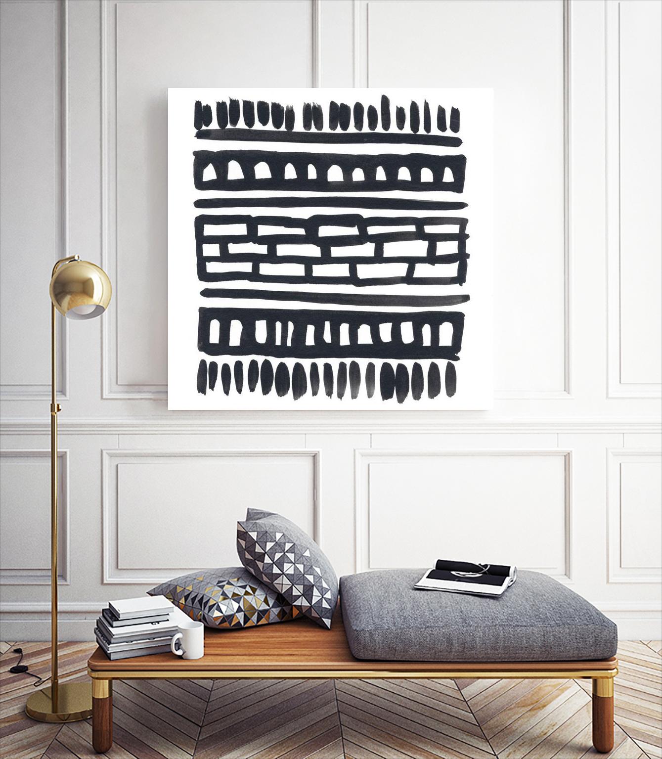 Weft III by June Erica Vess on GIANT ART - black abstract