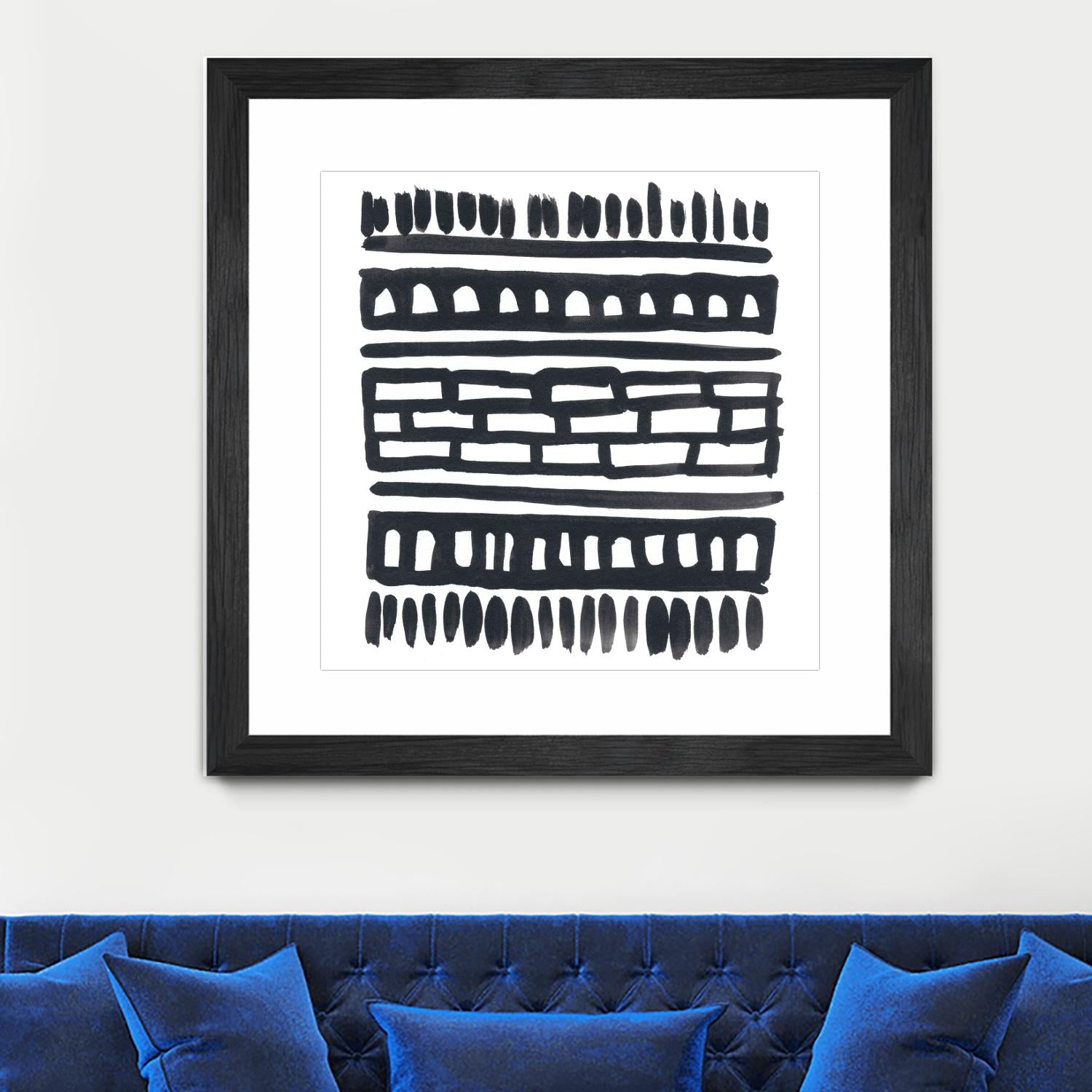 Weft III by June Erica Vess on GIANT ART - black abstract