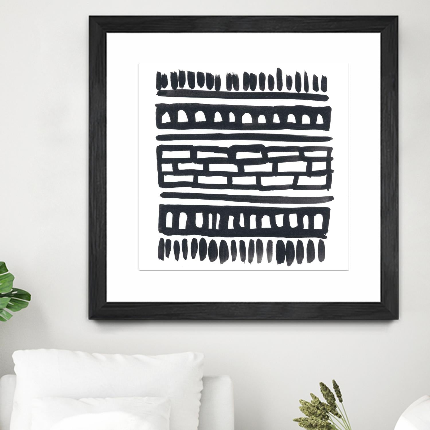 Weft III by June Erica Vess on GIANT ART - black abstract