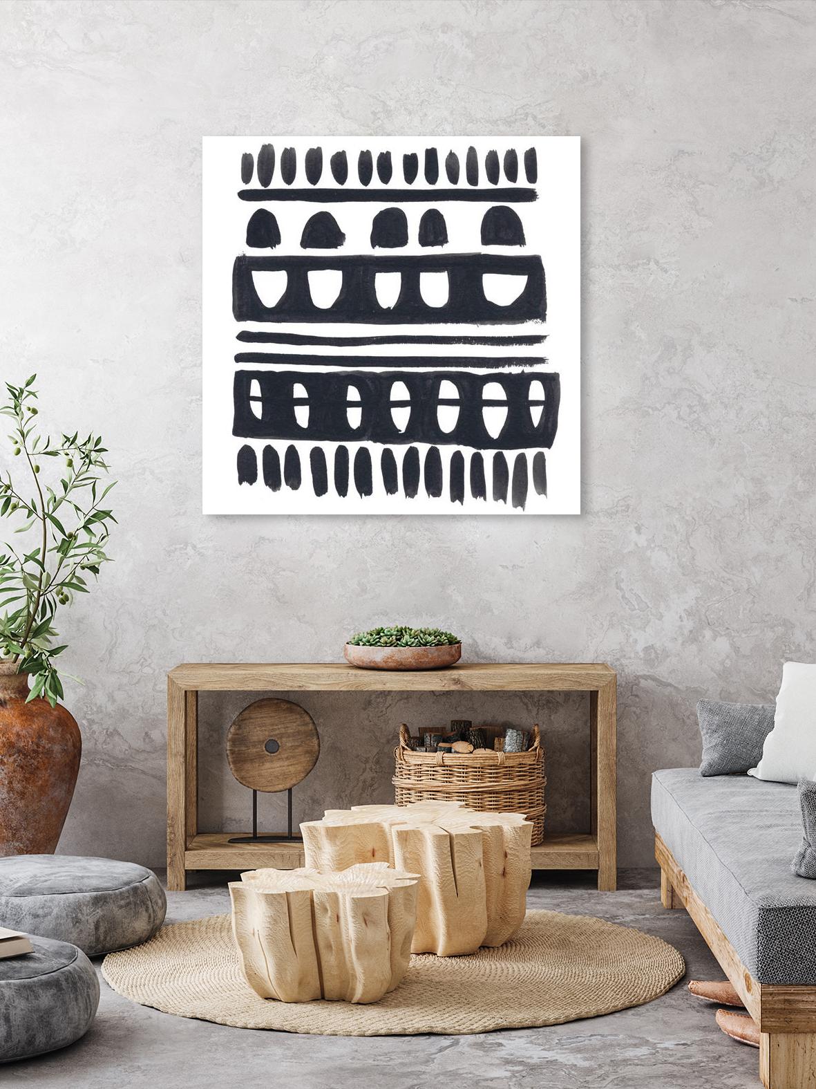 Weft IV by June Erica Vess on GIANT ART - black abstract