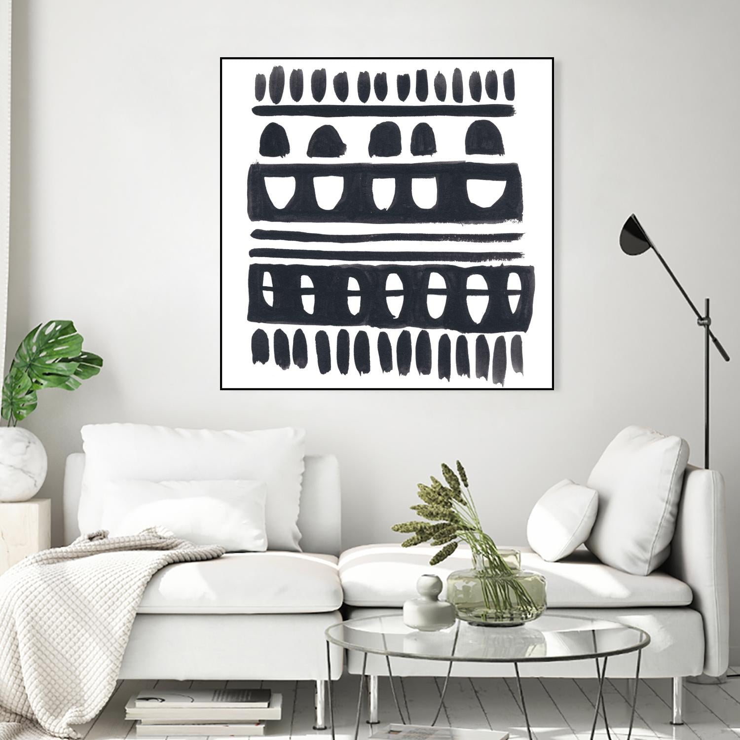 Weft IV by June Erica Vess on GIANT ART - black abstract