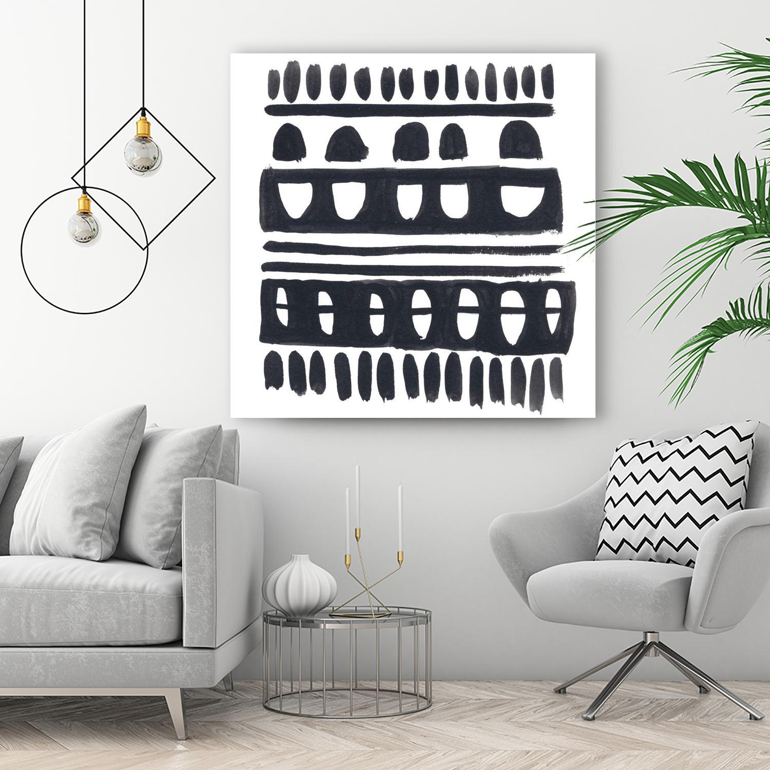 Weft IV by June Erica Vess on GIANT ART - black abstract