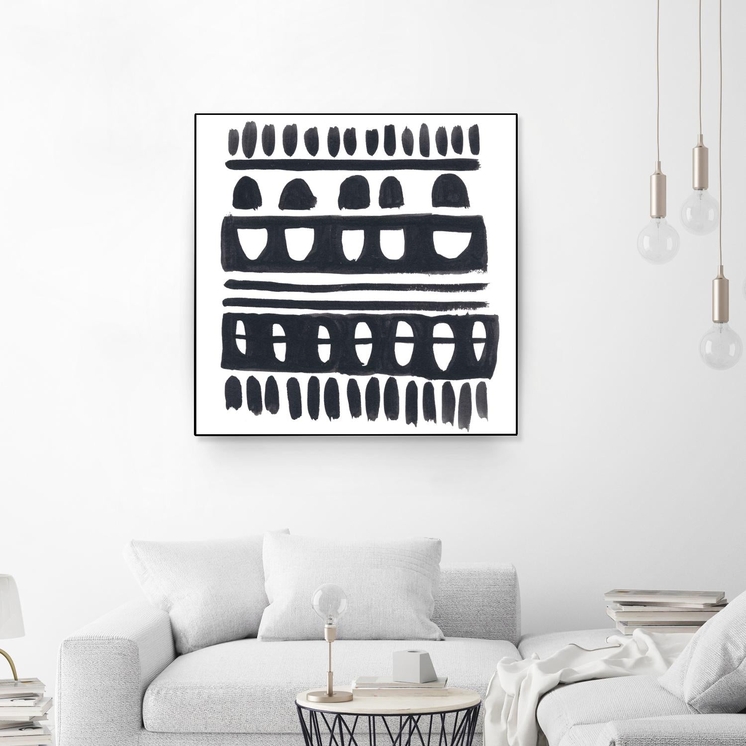 Weft IV by June Erica Vess on GIANT ART - black abstract