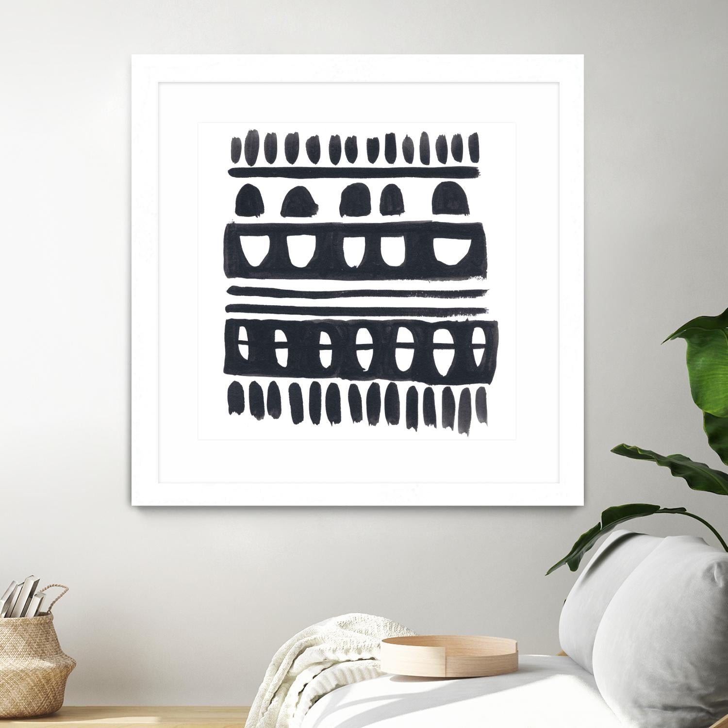 Weft IV by June Erica Vess on GIANT ART - black abstract