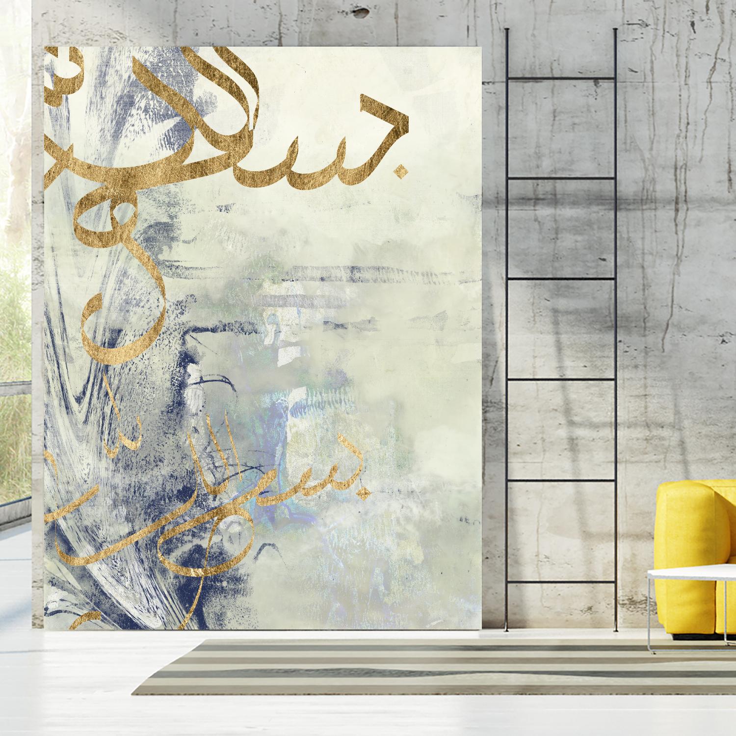 Arabic Encaustic III by Jennifer Goldberger on GIANT ART - abstract