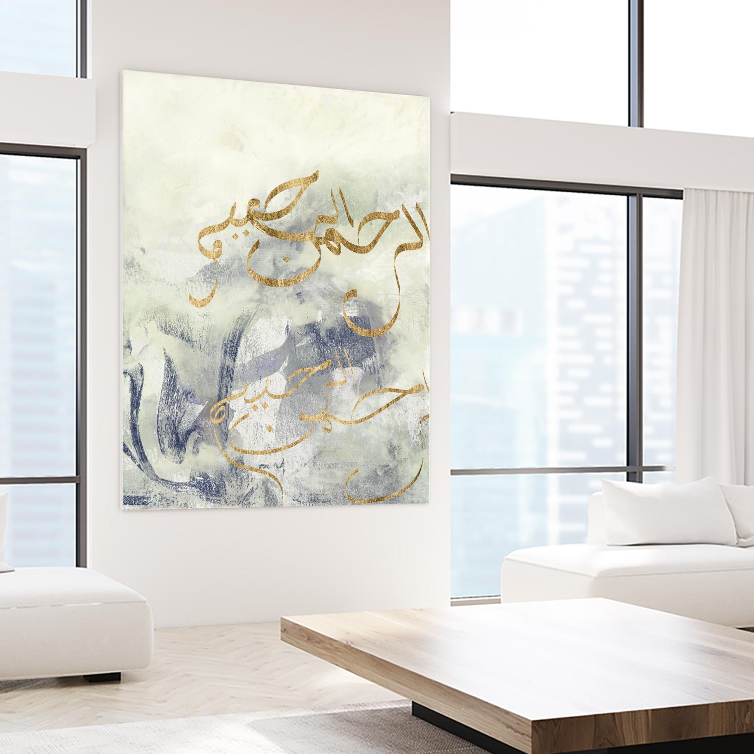 Arabic Encaustic IV by Jennifer Goldberger on GIANT ART - abstract