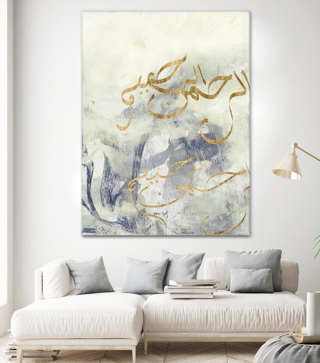 Arabic Encaustic IV by Jennifer Goldberger on GIANT ART - abstract