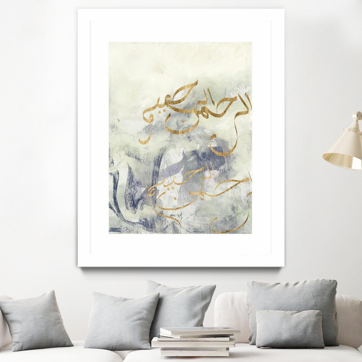 Arabic Encaustic IV by Jennifer Goldberger on GIANT ART - abstract