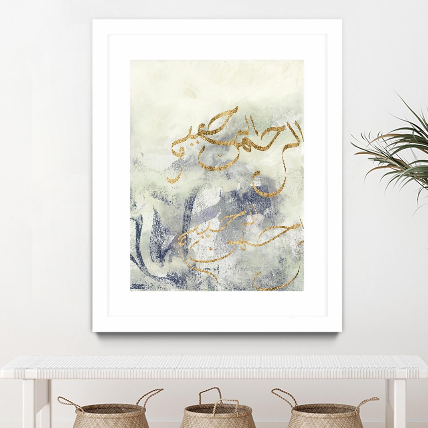 Arabic Encaustic IV by Jennifer Goldberger on GIANT ART - abstract