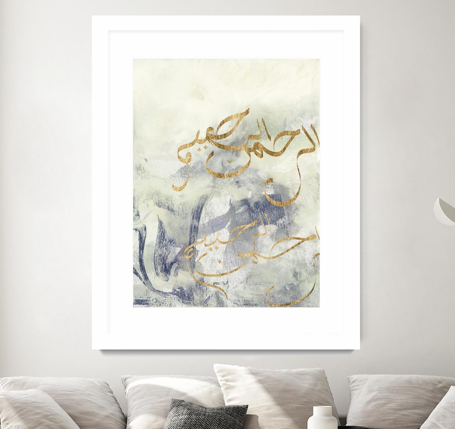 Arabic Encaustic IV by Jennifer Goldberger on GIANT ART - abstract