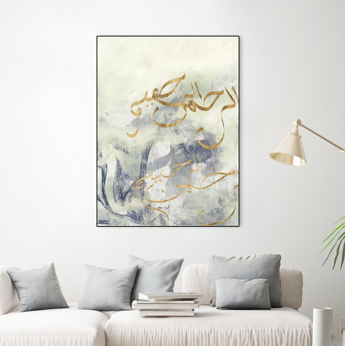 Arabic Encaustic IV by Jennifer Goldberger on GIANT ART - abstract