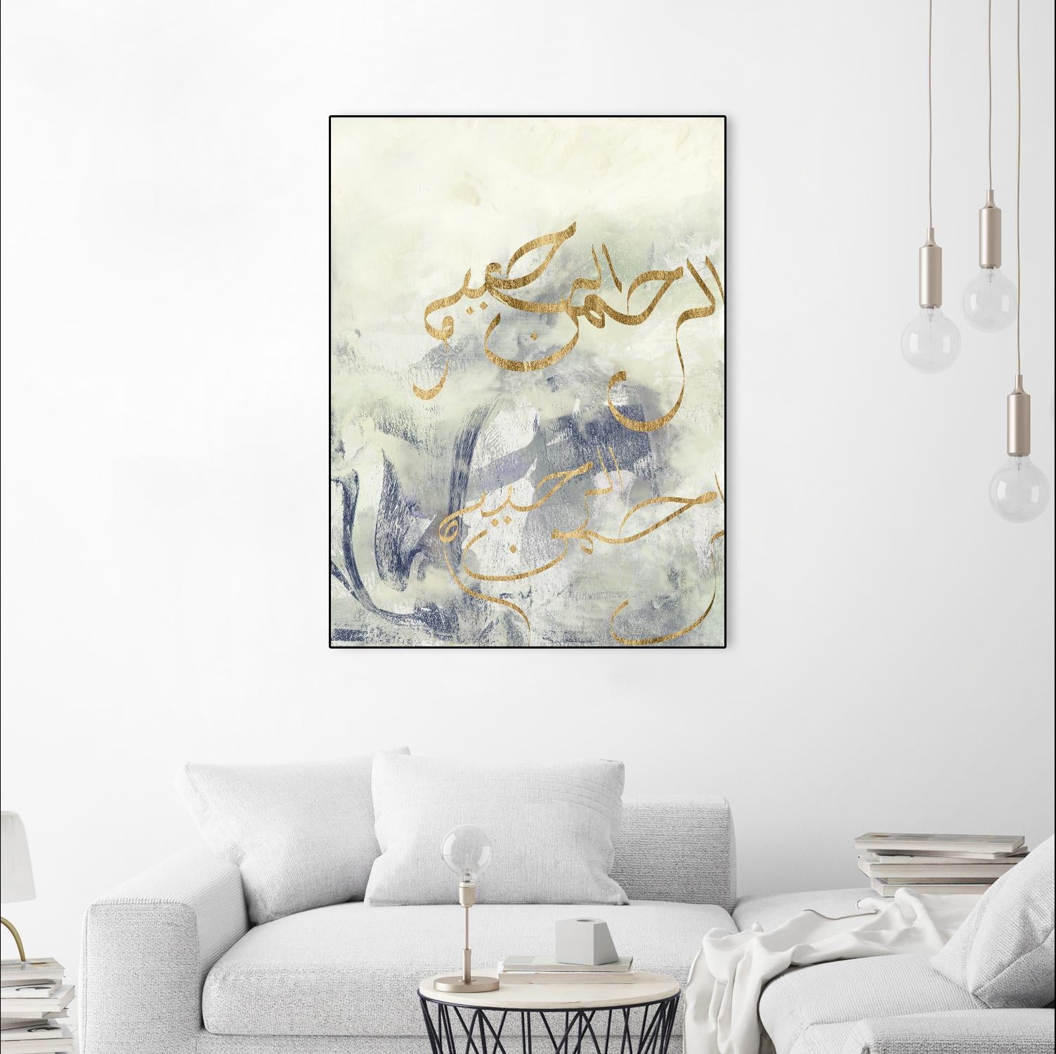 Arabic Encaustic IV by Jennifer Goldberger on GIANT ART - abstract