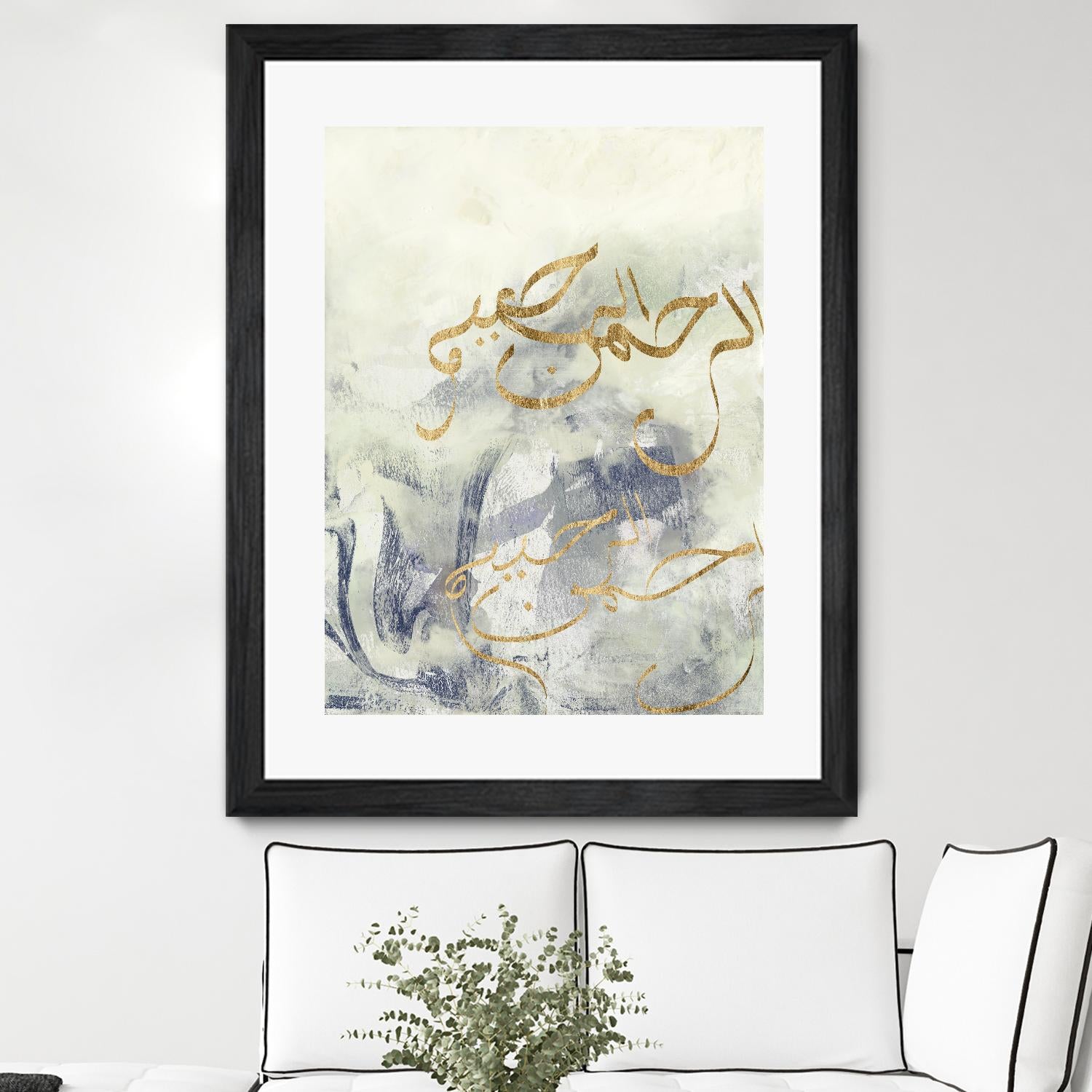 Arabic Encaustic IV by Jennifer Goldberger on GIANT ART - abstract