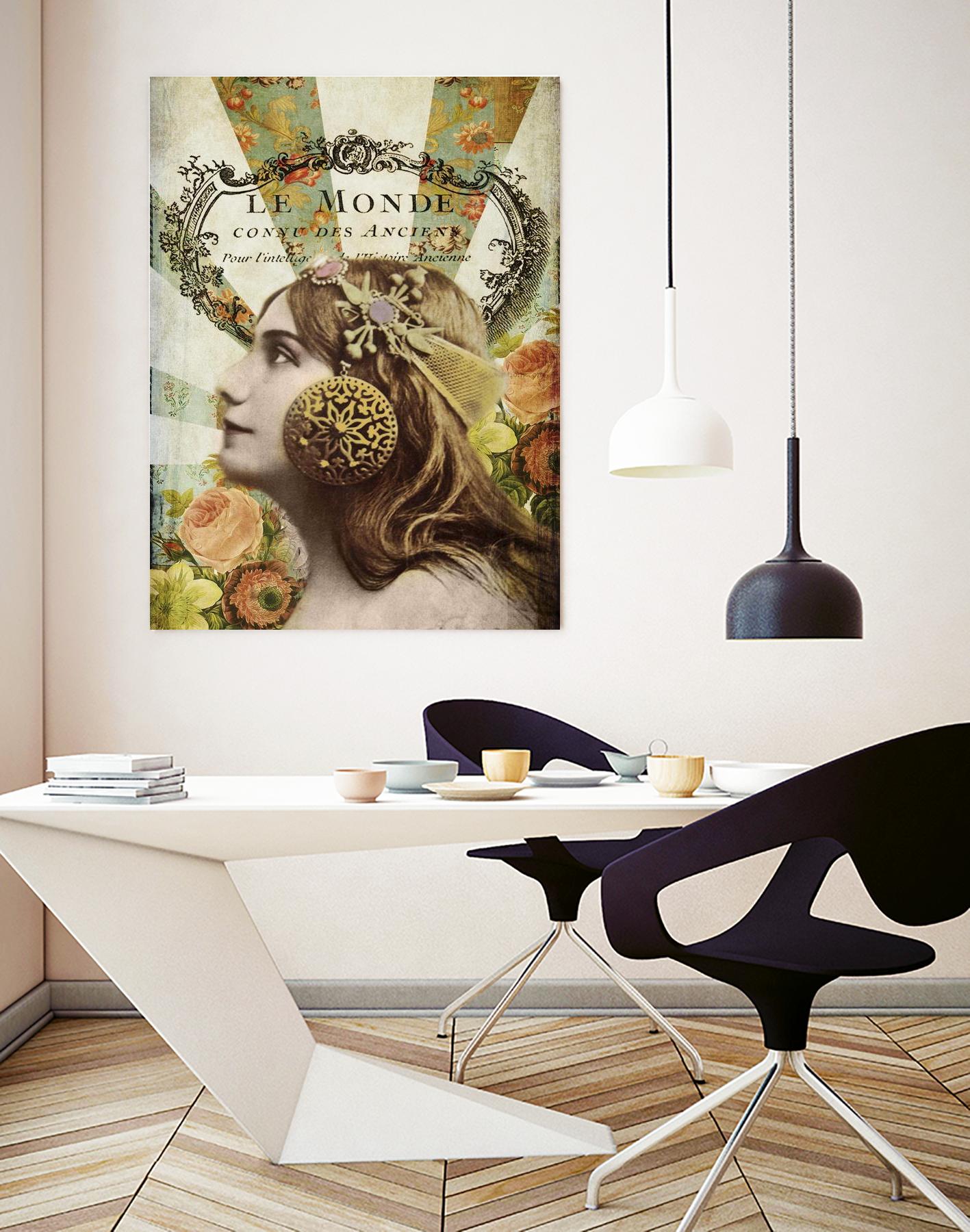 Femme Paris II by Sandy Lloyd on GIANT ART - fashion