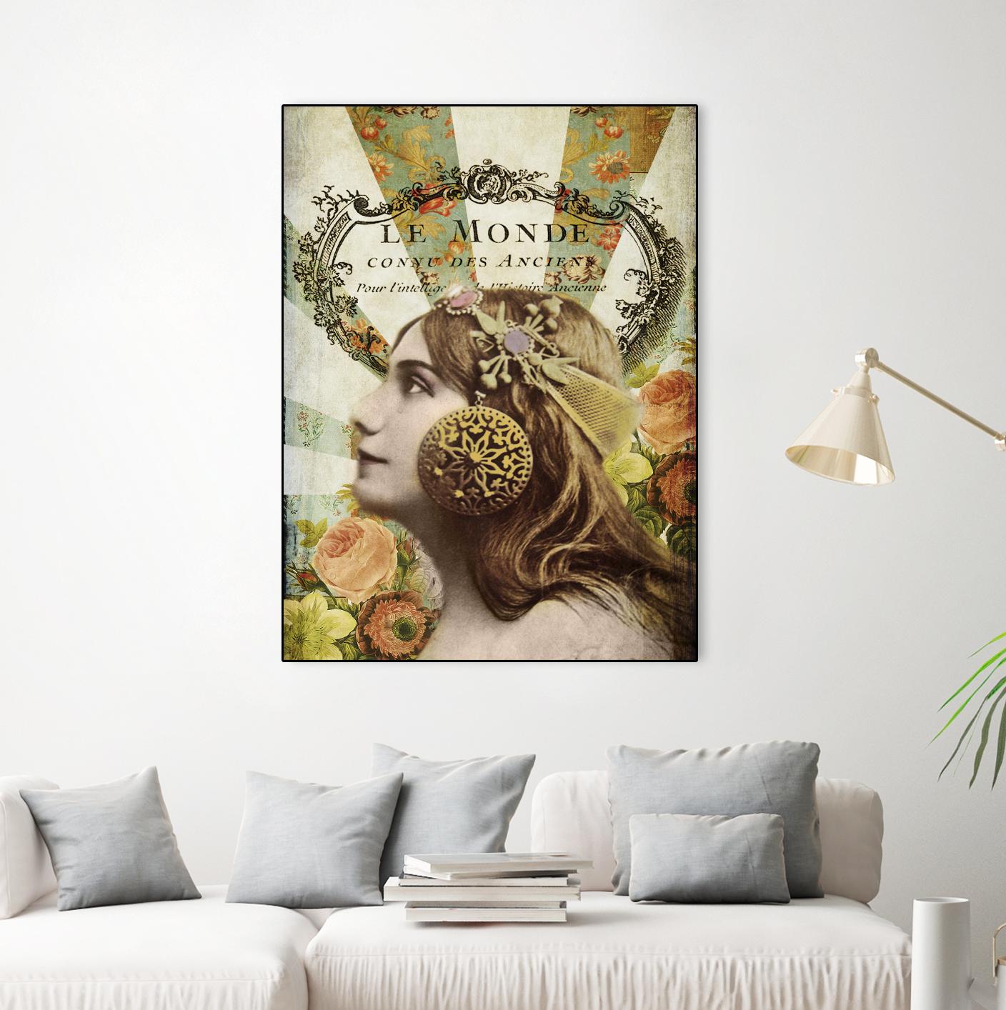 Femme Paris II by Sandy Lloyd on GIANT ART - fashion