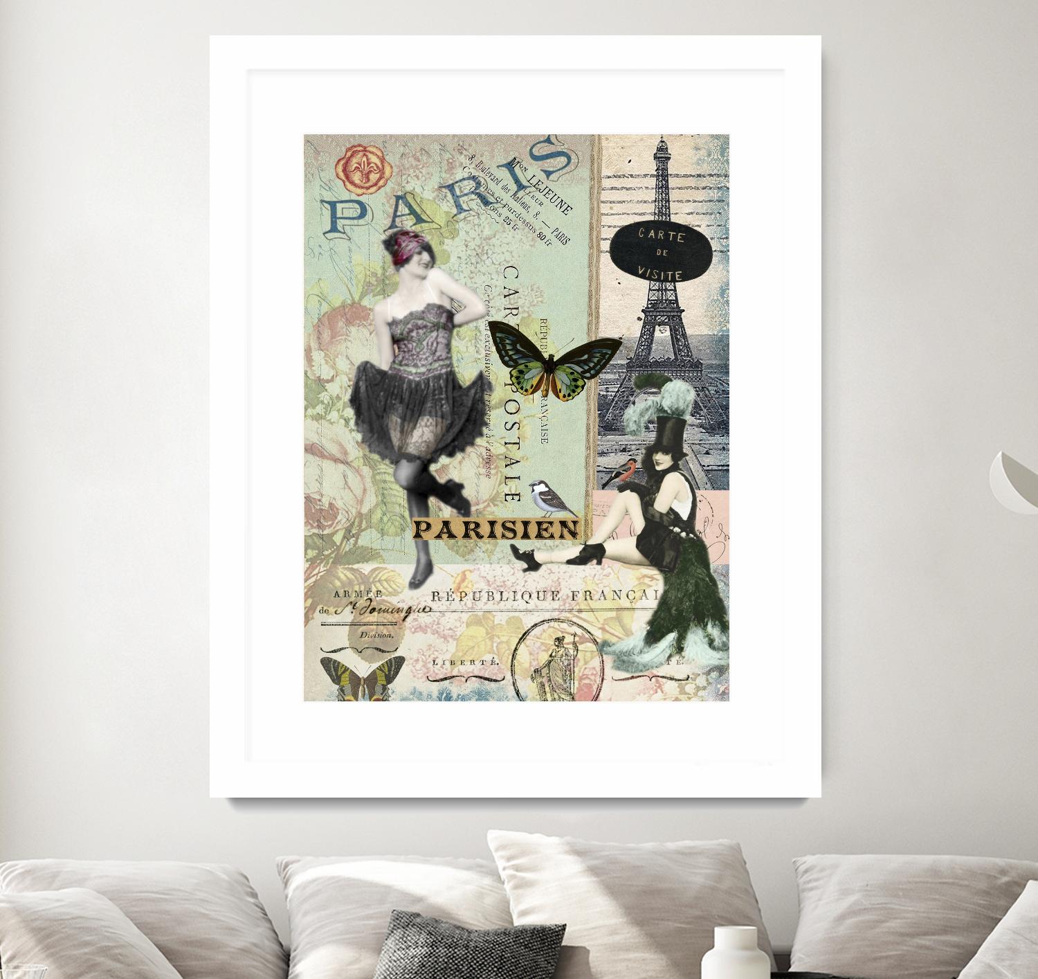 Femme Paris III by Sandy Lloyd on GIANT ART - fashion